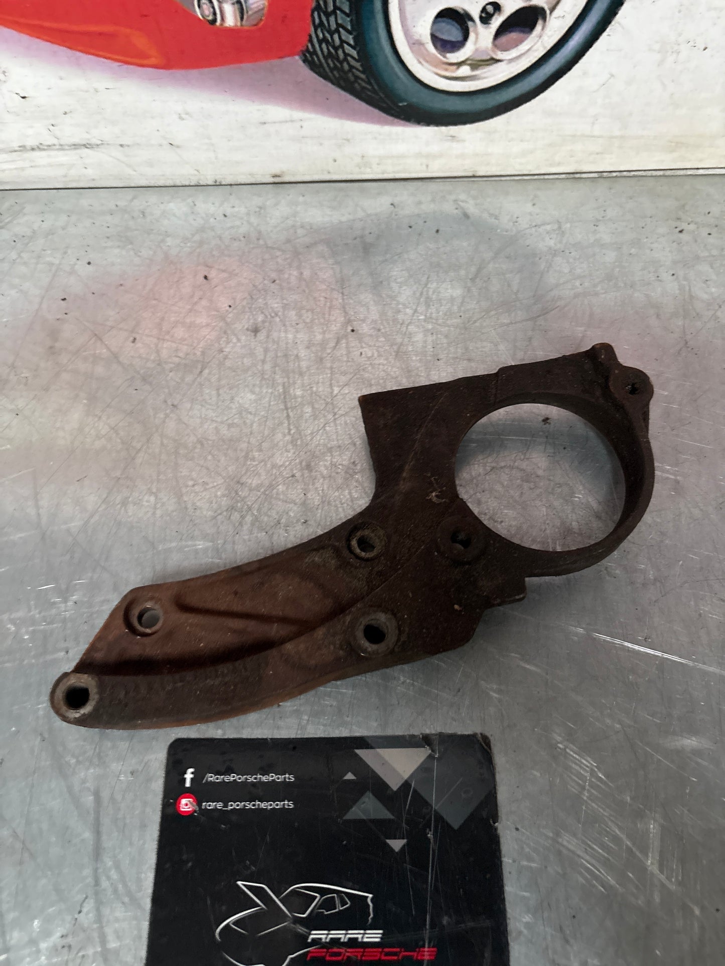 Porsche 928 S4 Starter Bracket, used 9281011932R