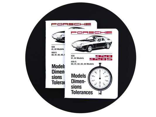 Broschüre für Porsche 928 928S '80-'84 Technische Daten DE