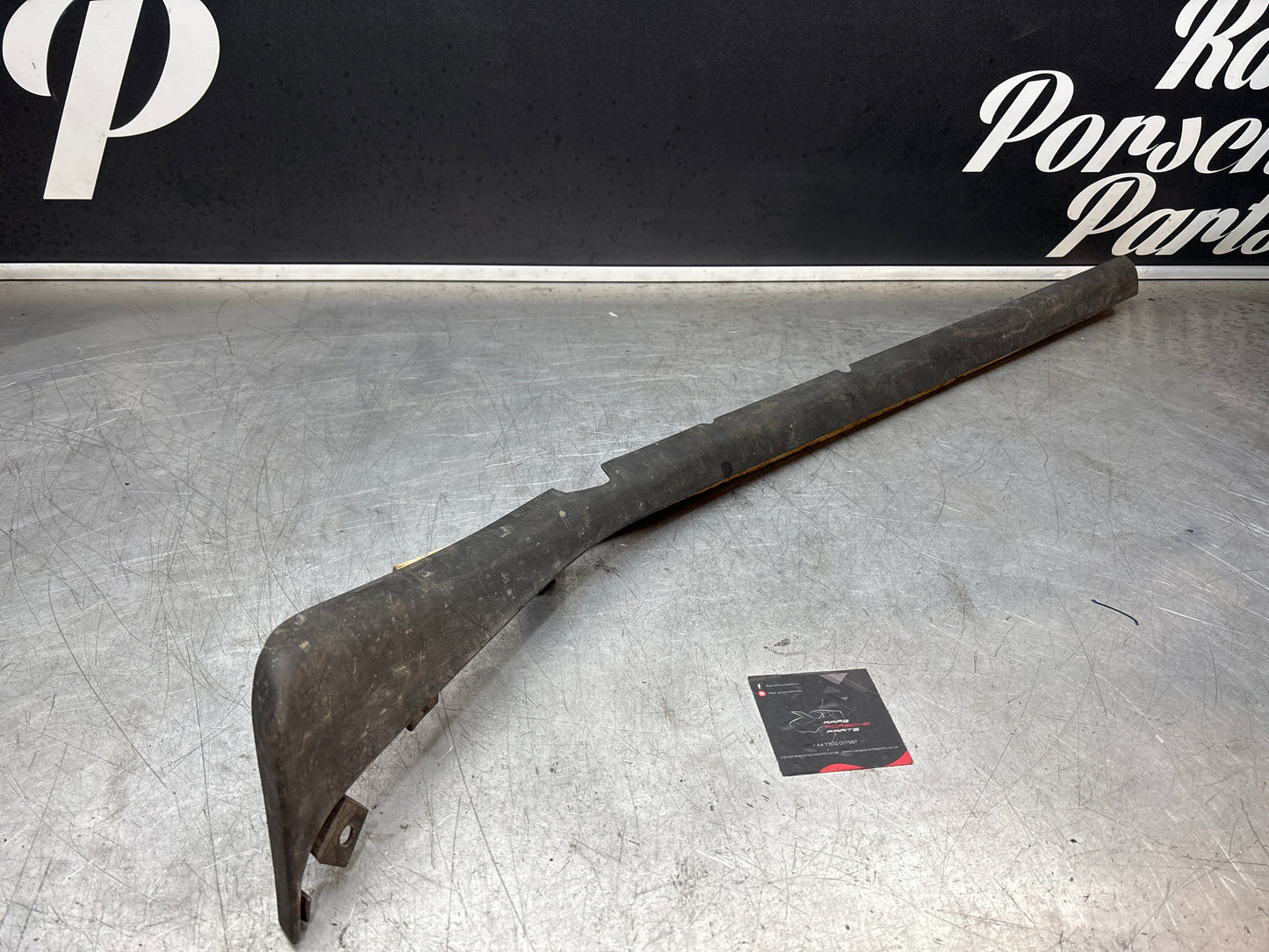 Porsche 944 lower door sill trim molding left side, used 95155919500