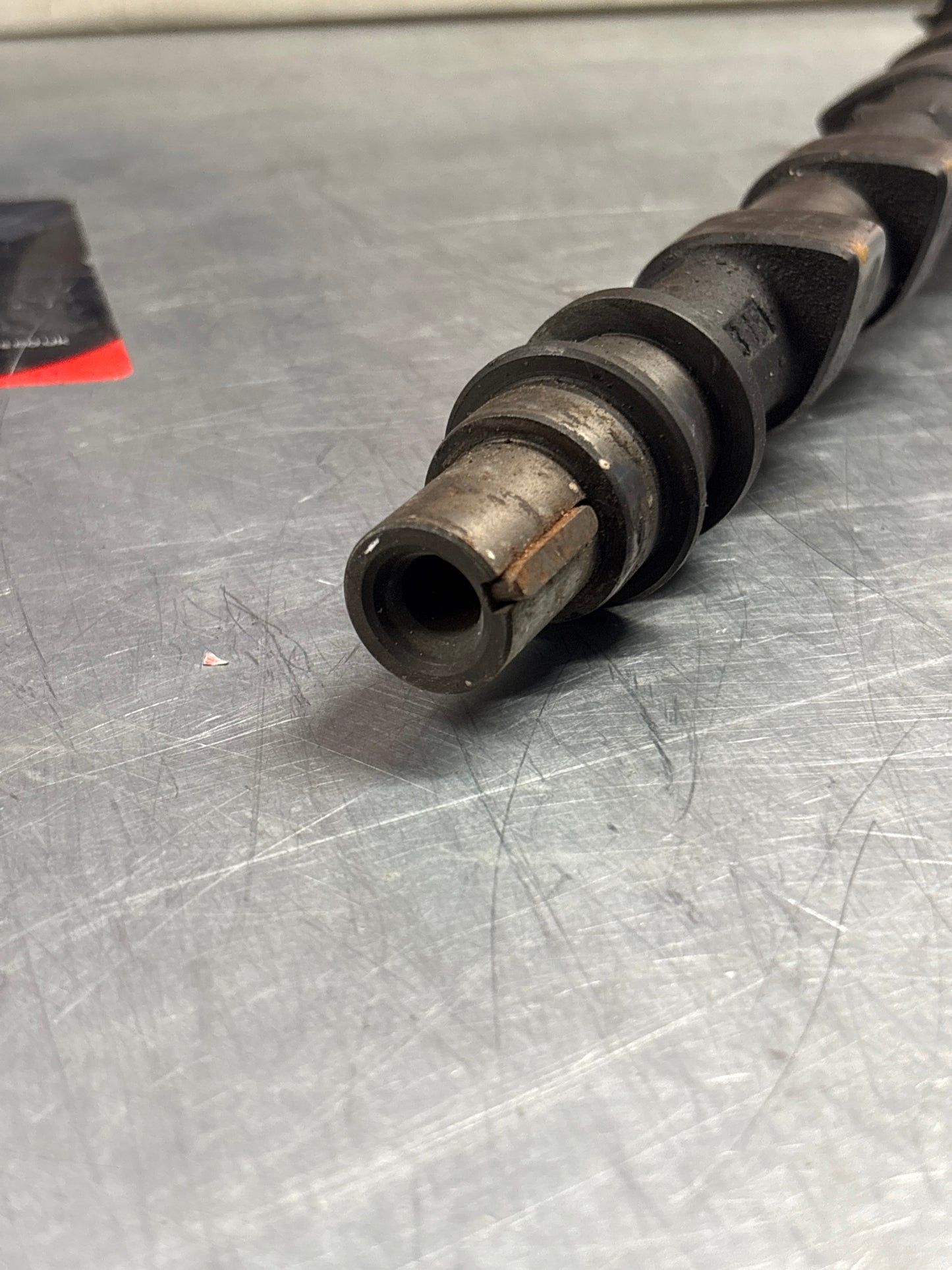 Porsche 928 S3 M28.45/46 engine Camshaft, exhaust side, cylinder 1-4, used 9281052932R / 92810529308