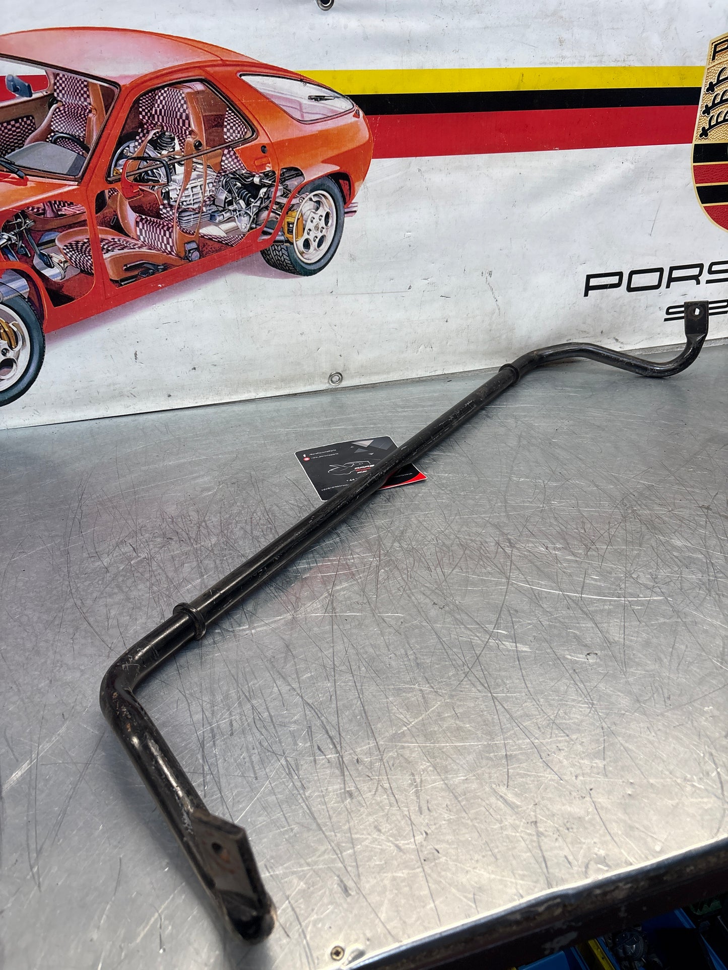 Porsche 986 Boxster front anti roll bar, used 99634370121, 24mm