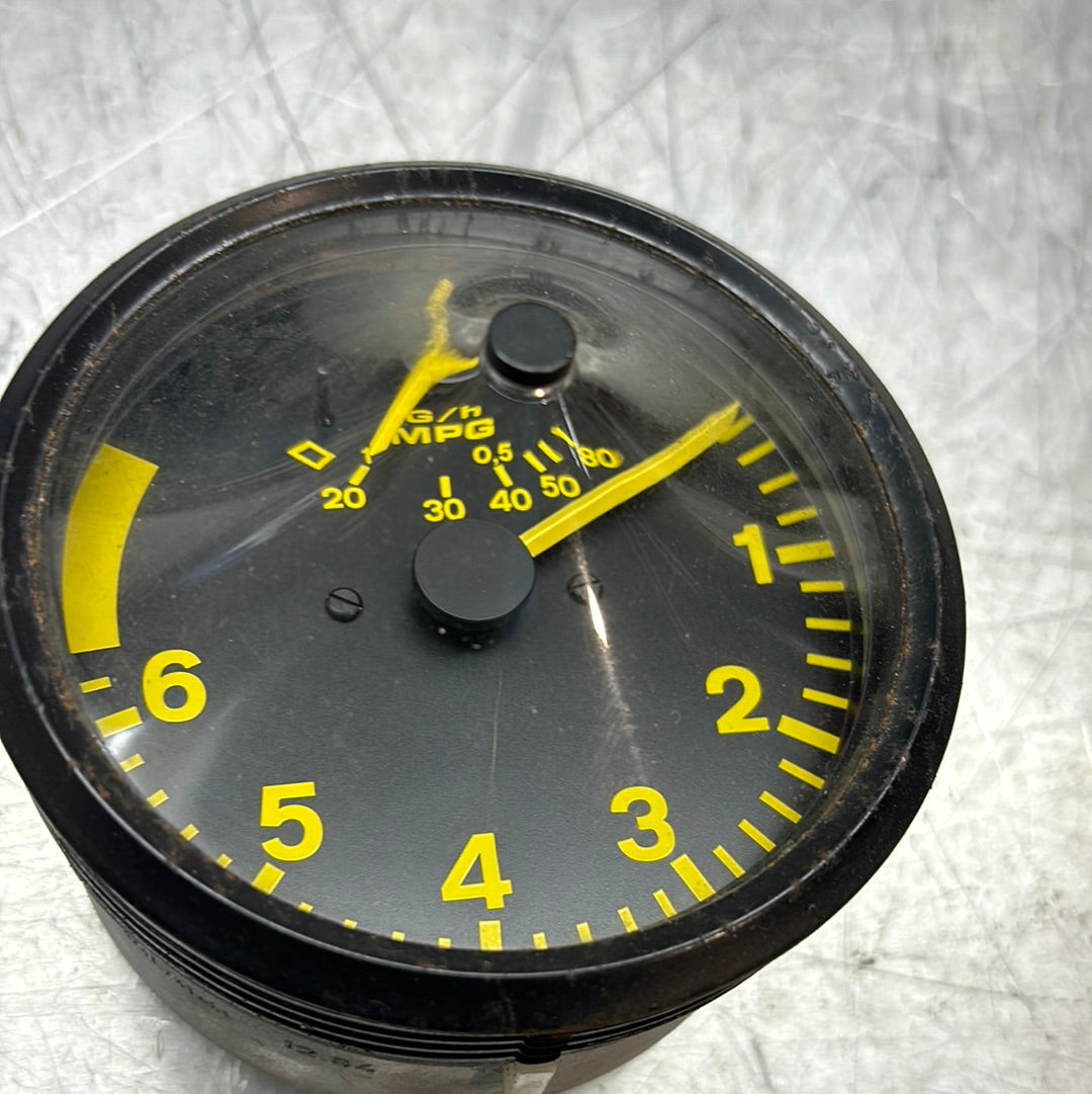 Porsche 944 early rev counter tacho yellow 94464120701 with MPG