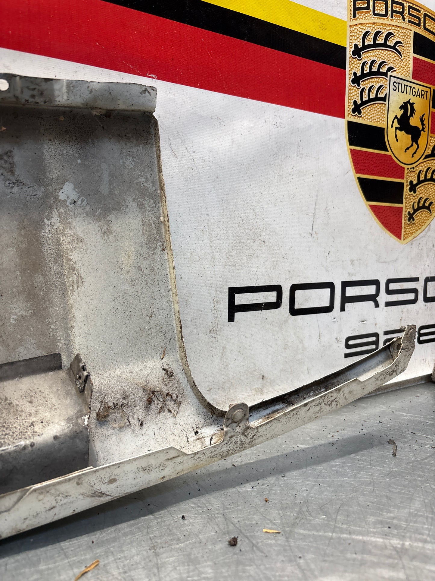 Porsche 924 944 front panel, badge panel, 94450303302 used