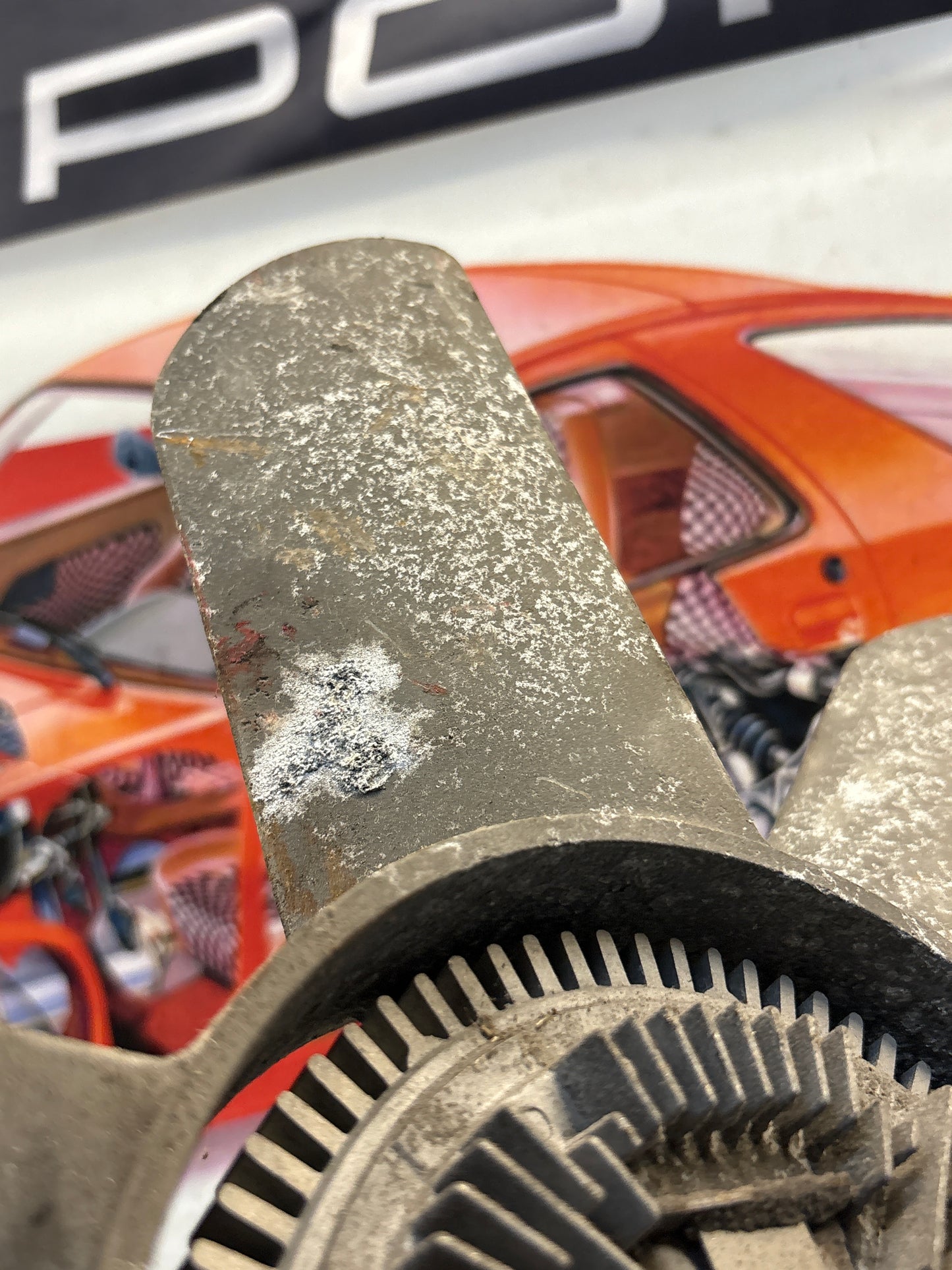 Porsche 928 Engine cooling viscous fan with bracket used 92810613701, 9281061101R