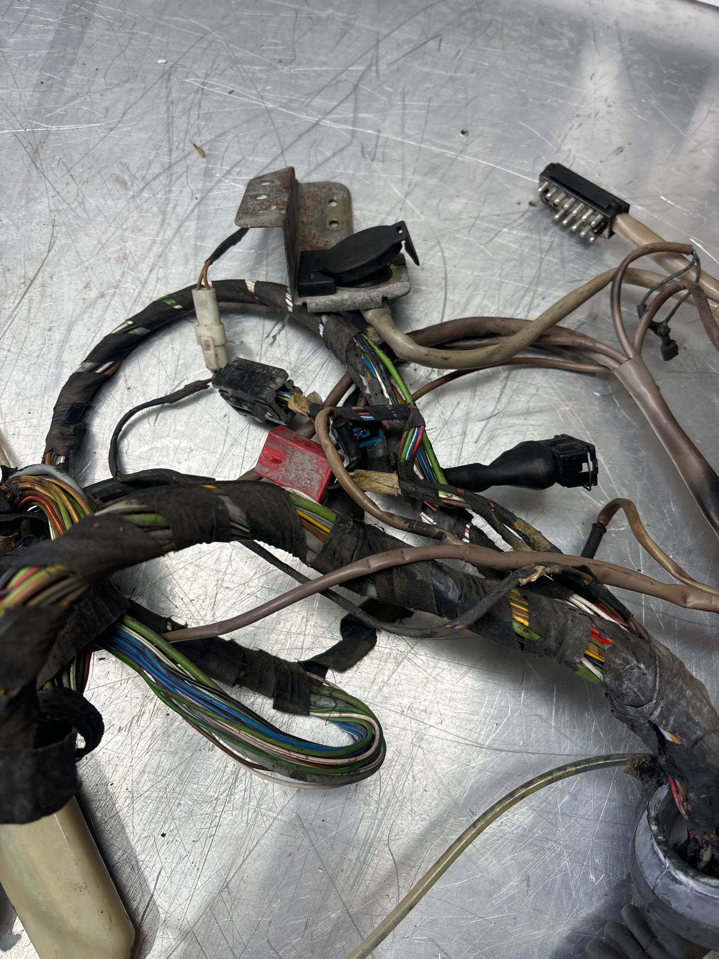 Porsche 944 2.5 Turbo 1986 engine wiring harness, loom 95160702101 Used