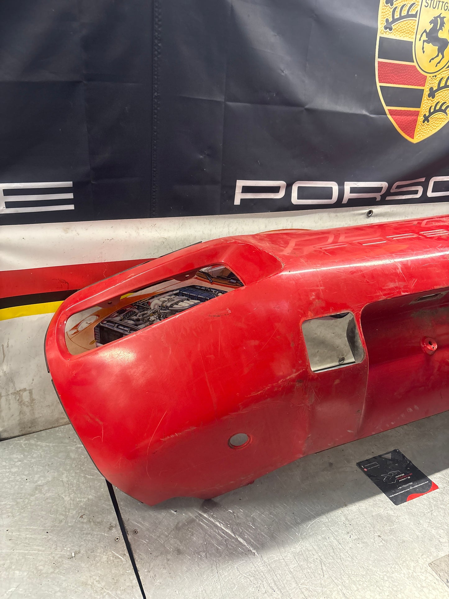 Porsche 928 rear bumper, used 928505023