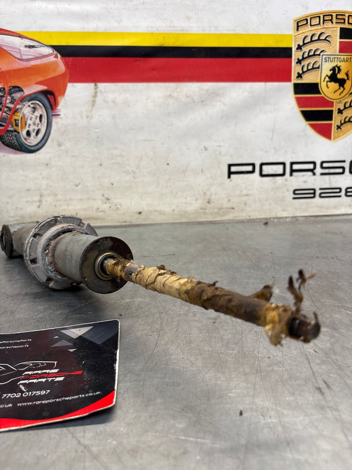 Porsche 928 Front shock absorber, used 92834305507