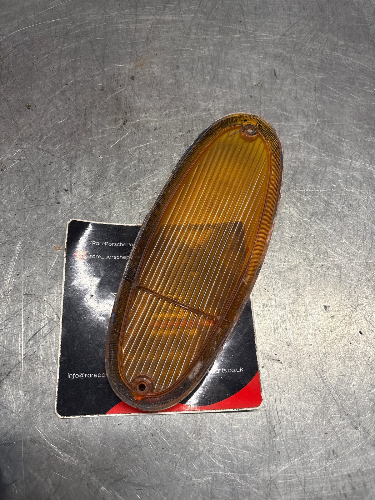 Porsche 914 indicator lense, used 91463193411