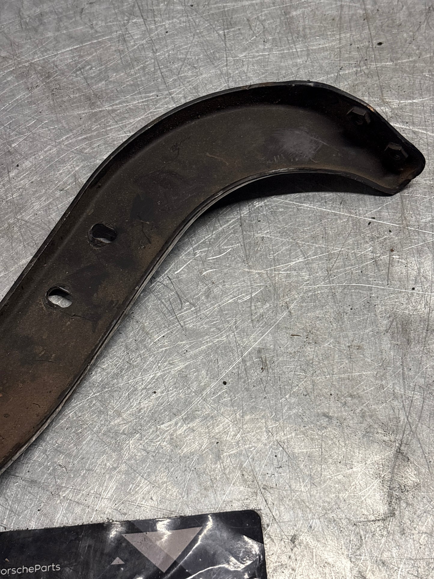 Porsche 944 Turbo intake manifold support mounting bracket, used 95111015501