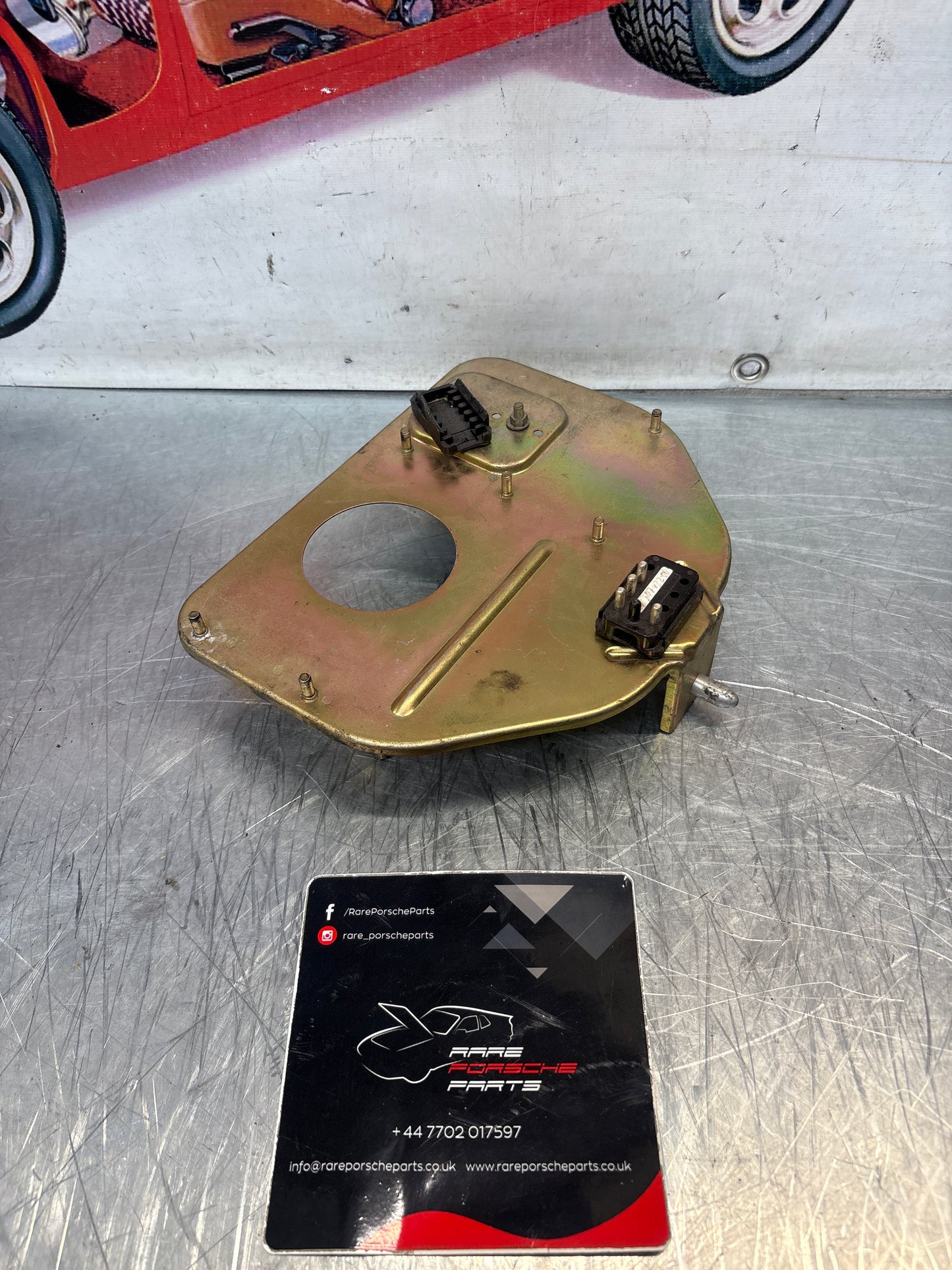 Porsche 928 ECU bracket, used 92861823101