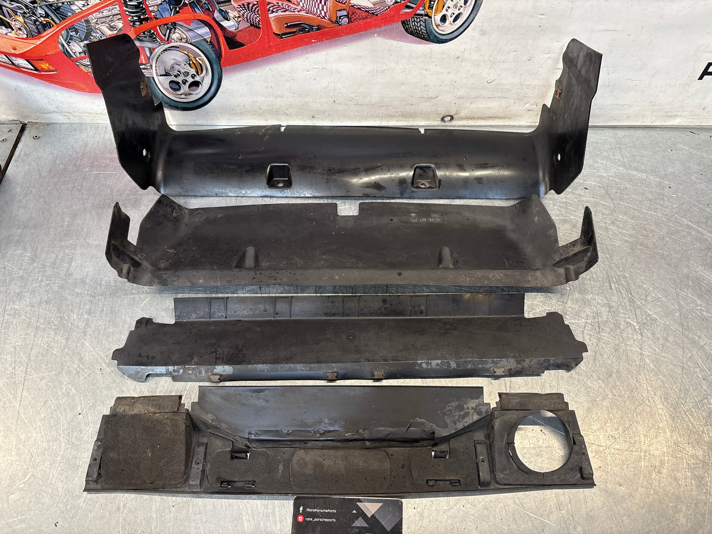 Porsche 944 S2 / turbo front air duct Kit used