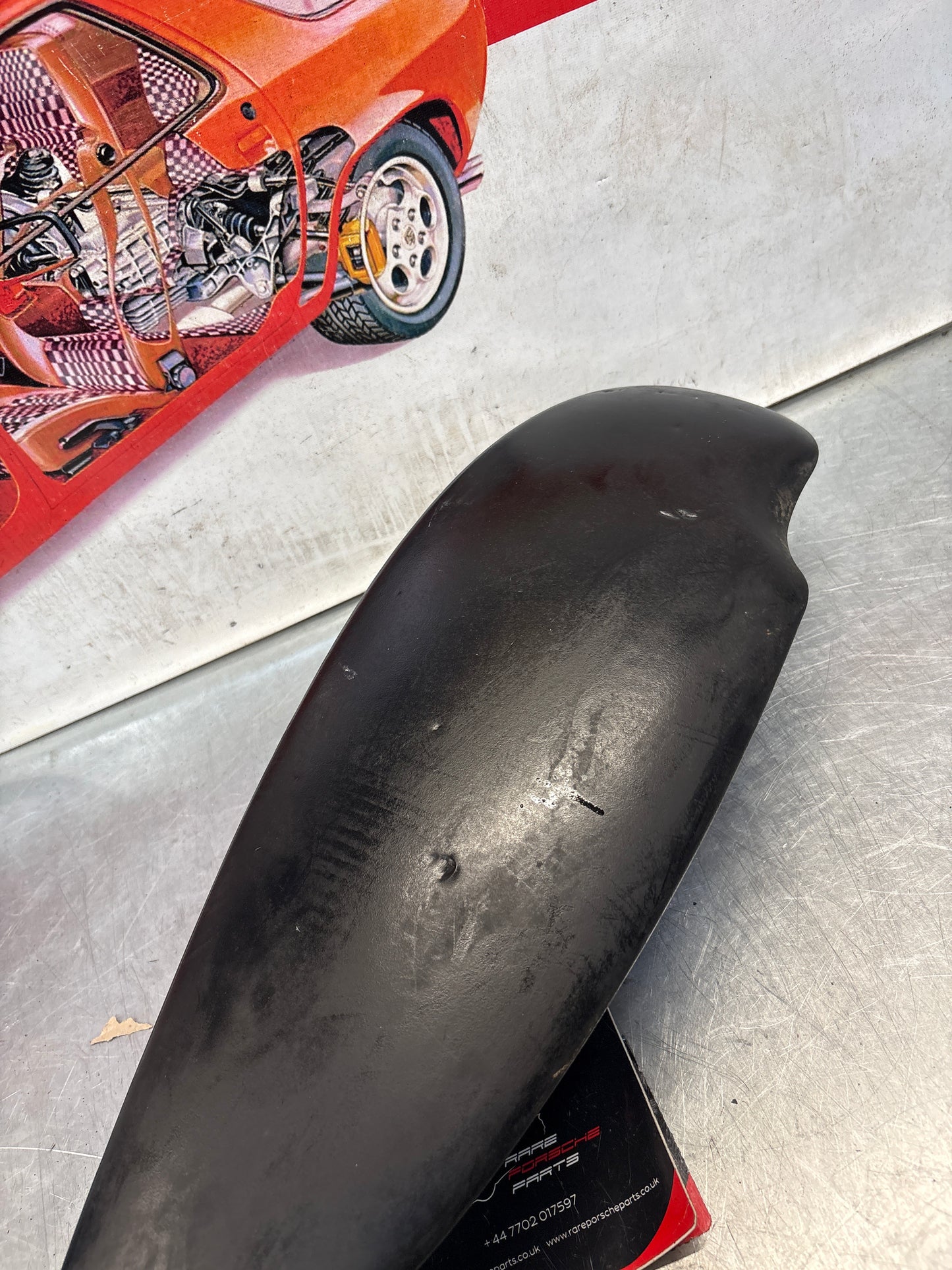 Porsche 911 996 dasboard cluster trim, used, black/brown 99655205902