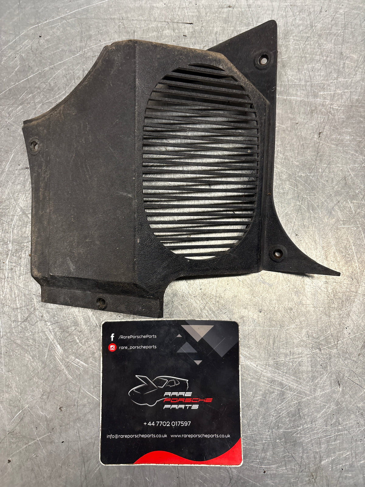 Porsche 914 right speaker cover, used 91455150610