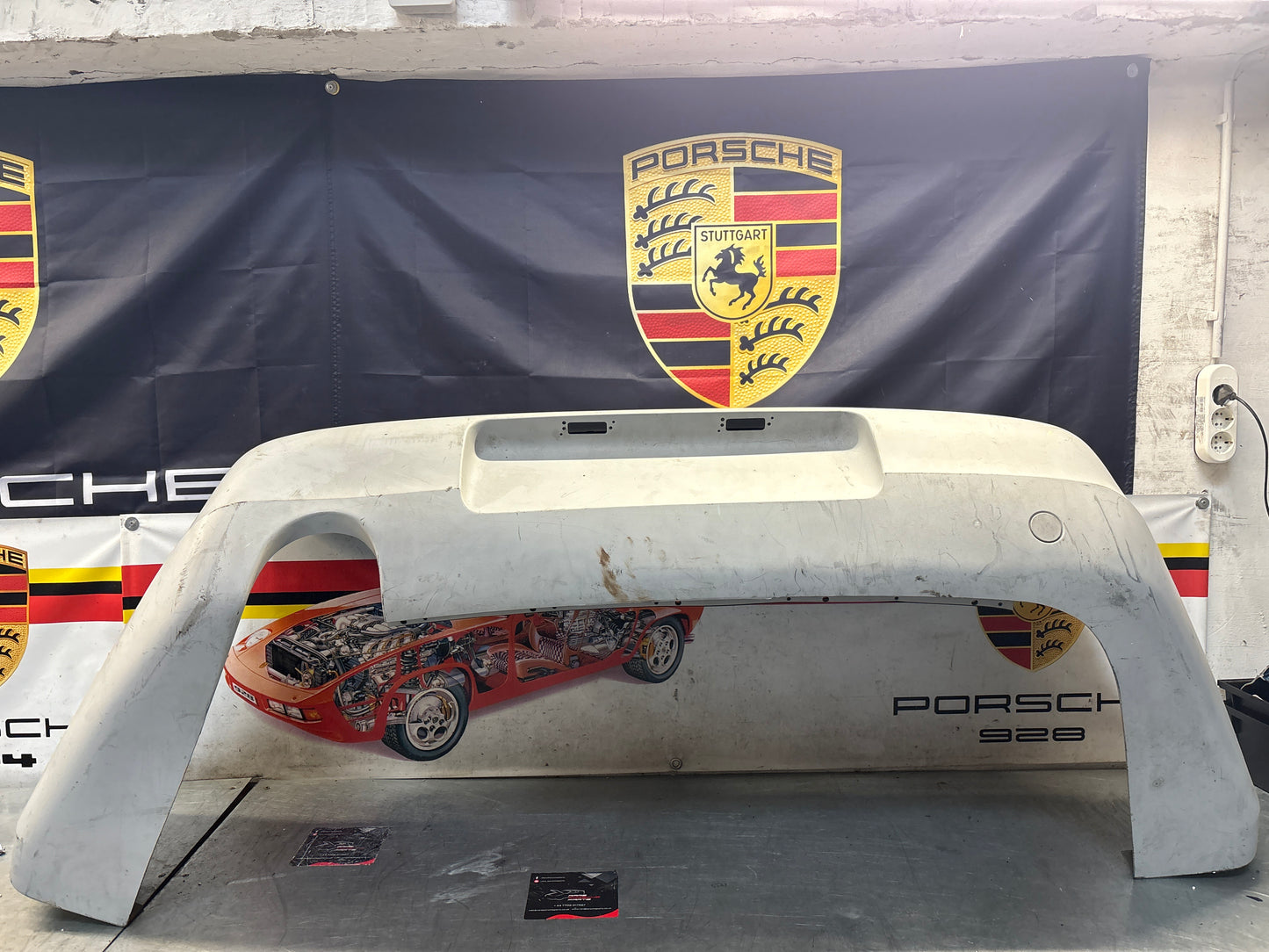 Porsche 968 rear bumper, used 95150512300