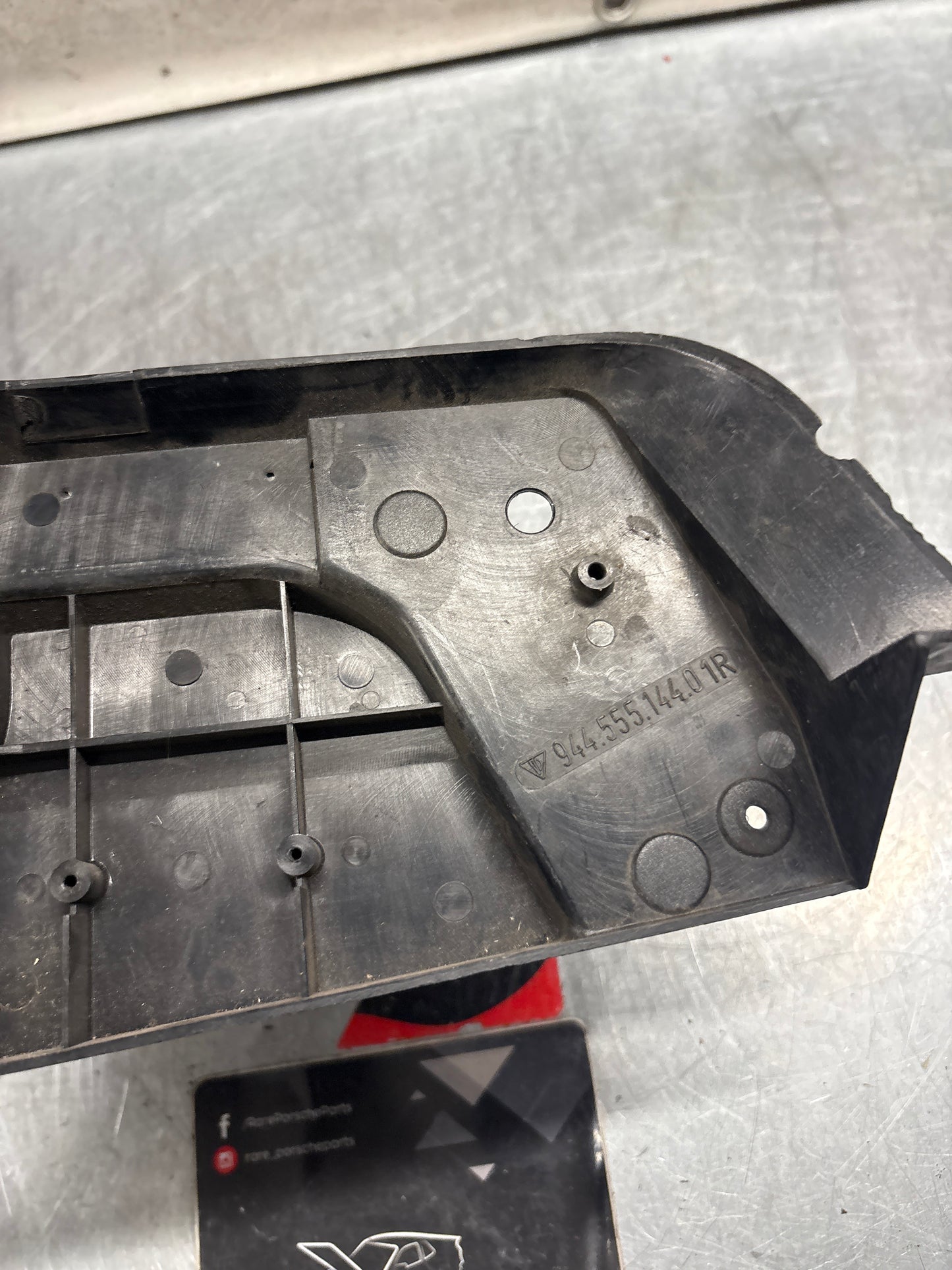 Porsche 944 right speaker board housing, used 94455514401