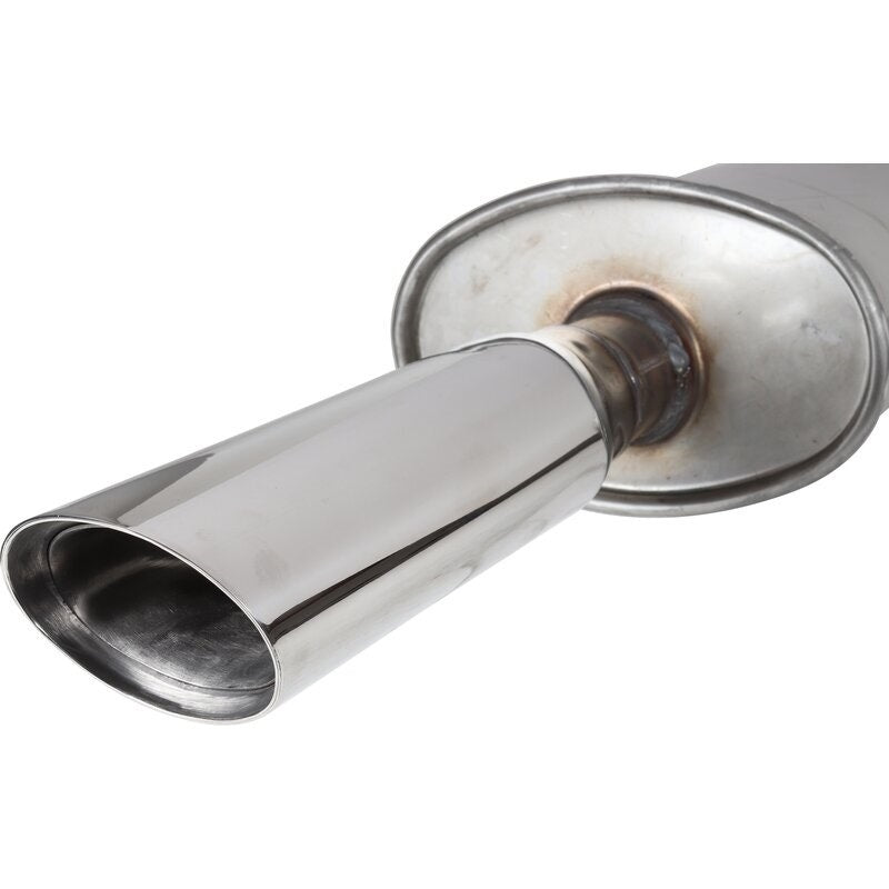 Porsche 924 Exhaust Rear Silencer, Stainless Steel, 477253125S New
