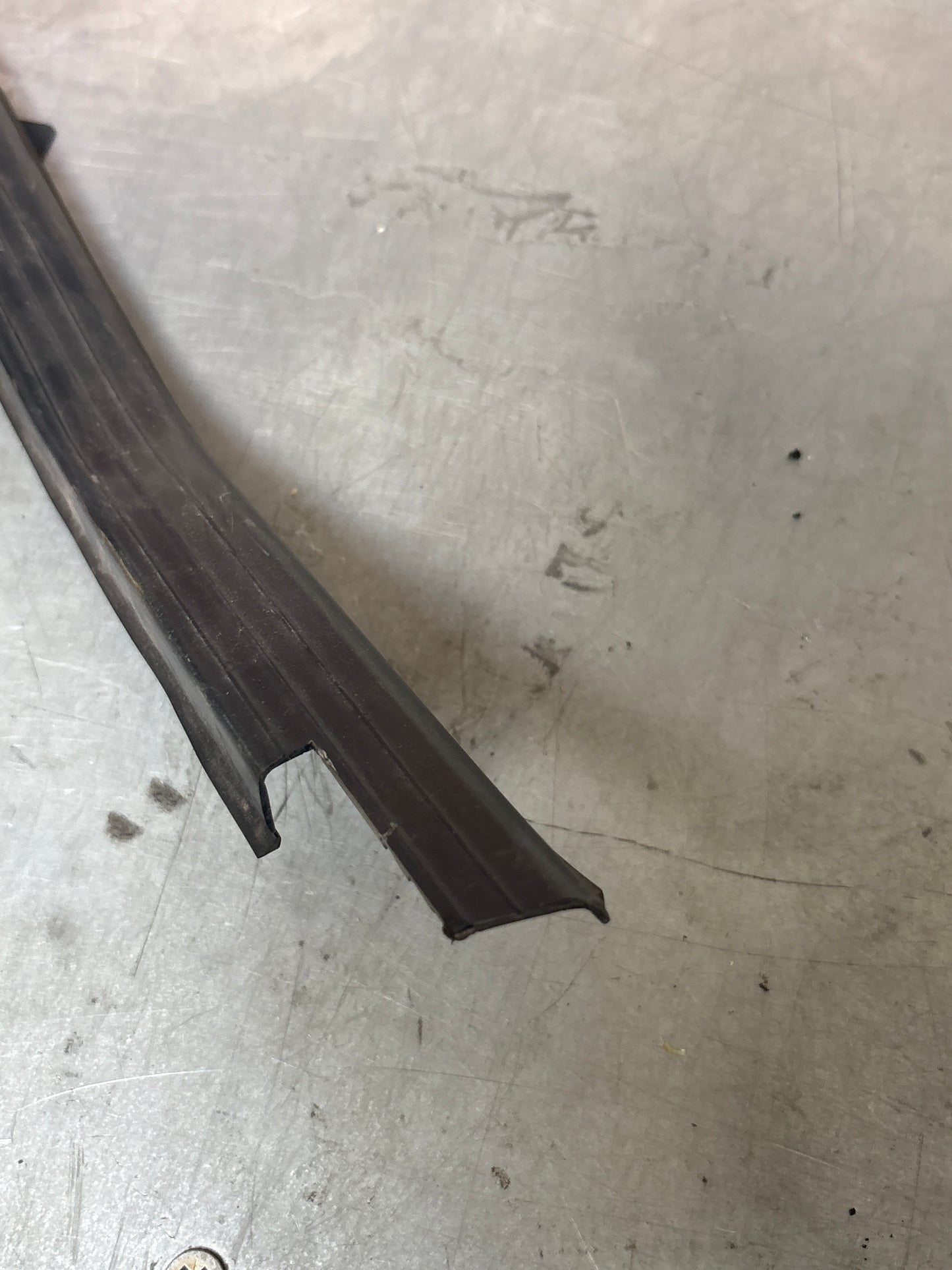 Porsche 944 convertible, cabrio left sill trim, scuff plate used 94455112100 no cracks