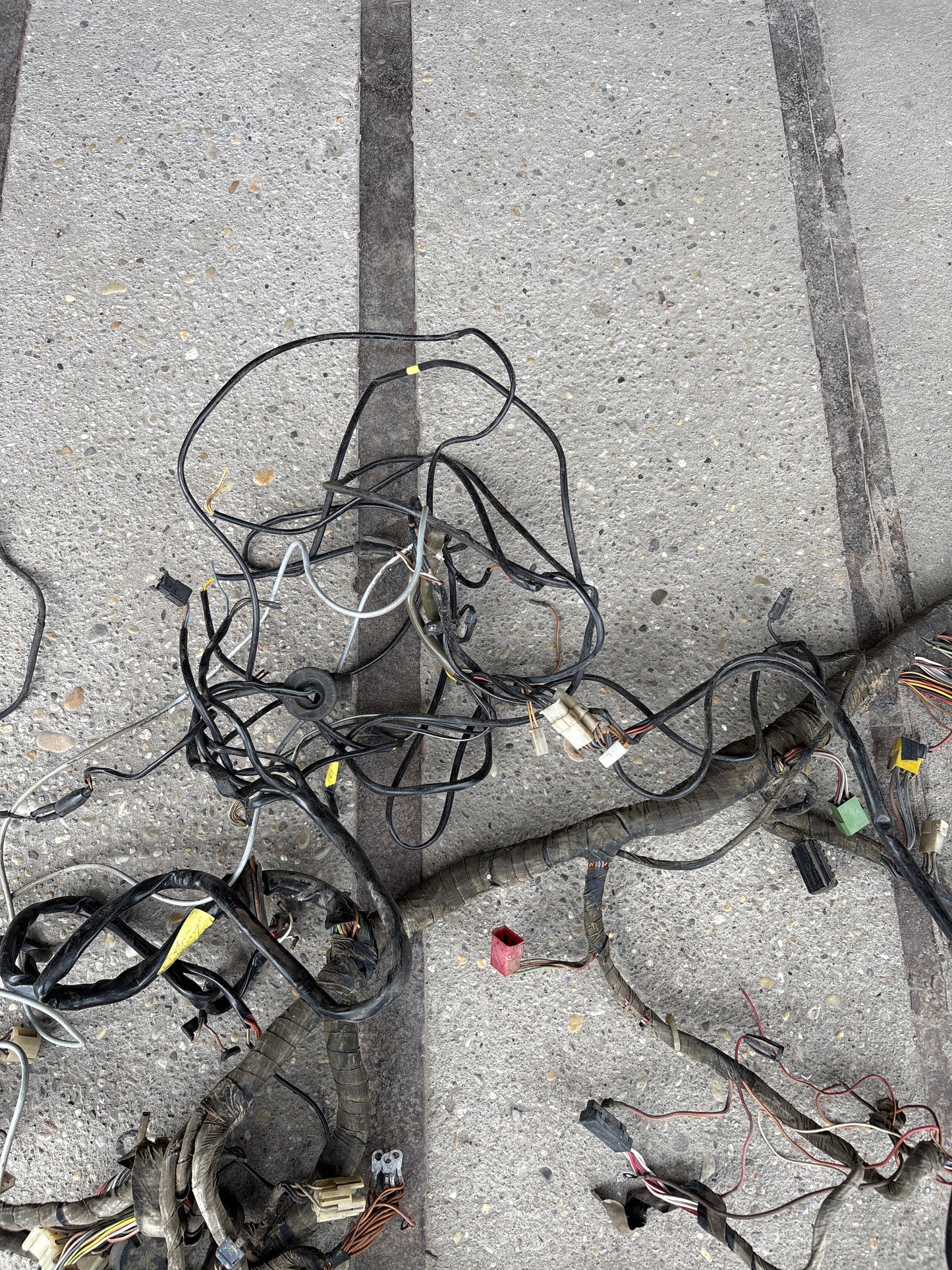 Porsche 928 S interior wiring loom, LHD 92861200321