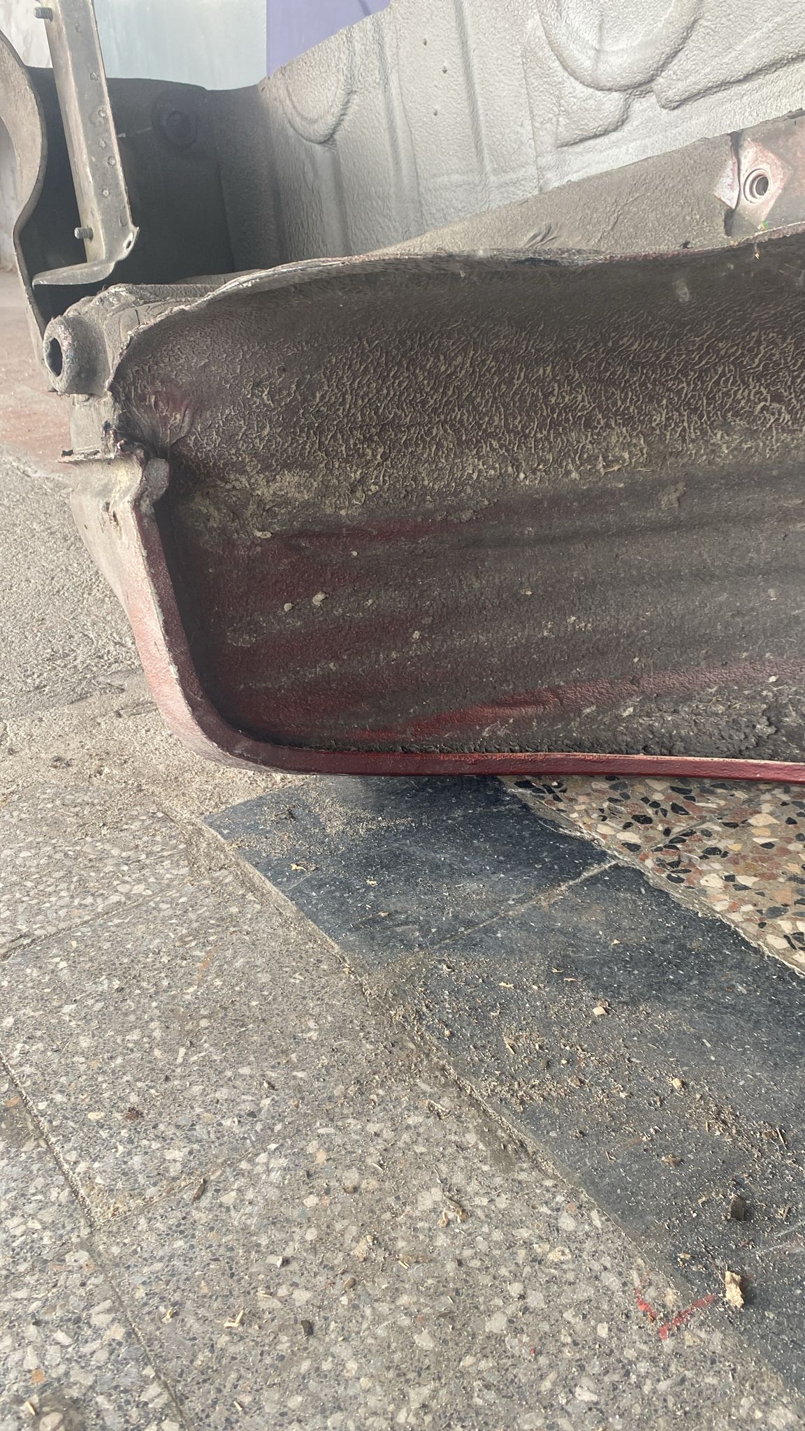 Porsche 944 left side cut, rear fender 94450390303,