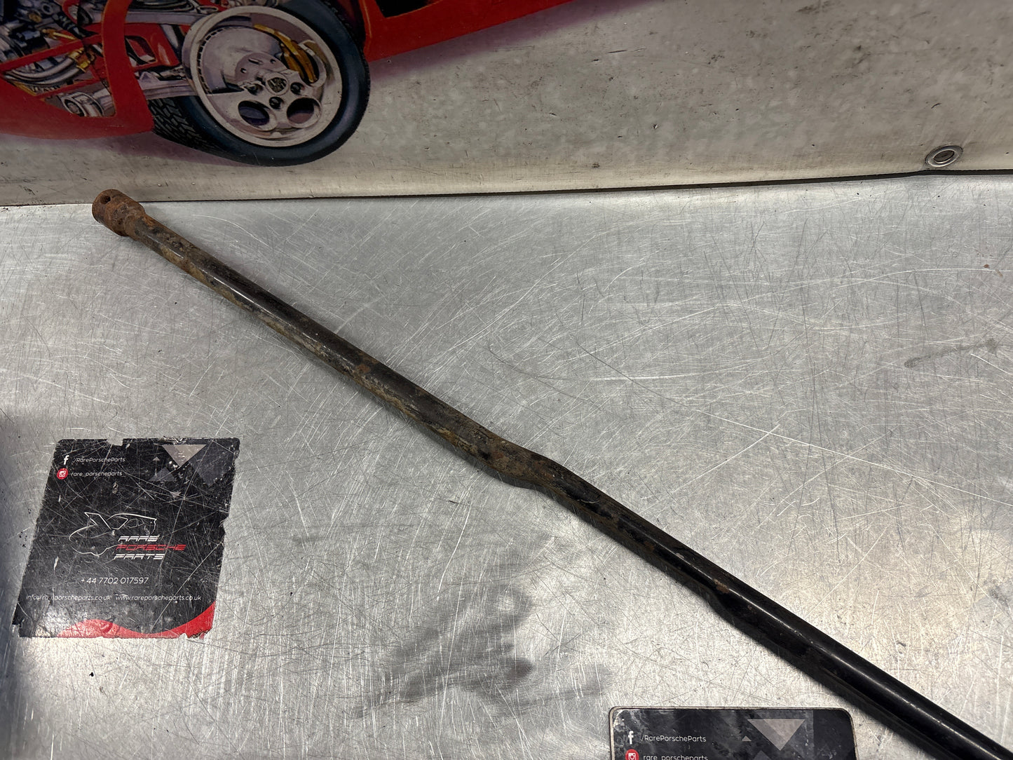 Porsche 924/944 gear shift rod, used 94442401900