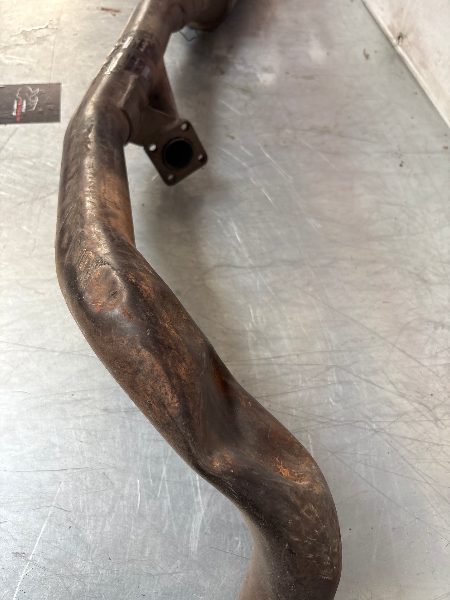 Porsche 924 Turbo / Carrera GT Down Pipe, middle section, used 93111105103