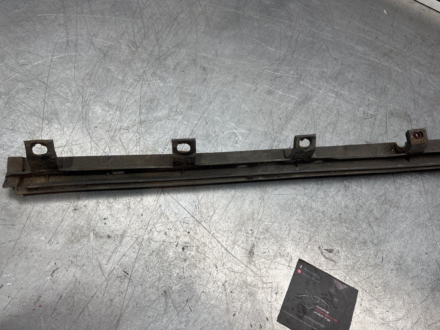 Porsche 944 lower door sill trim molding left side, used 95155919500
