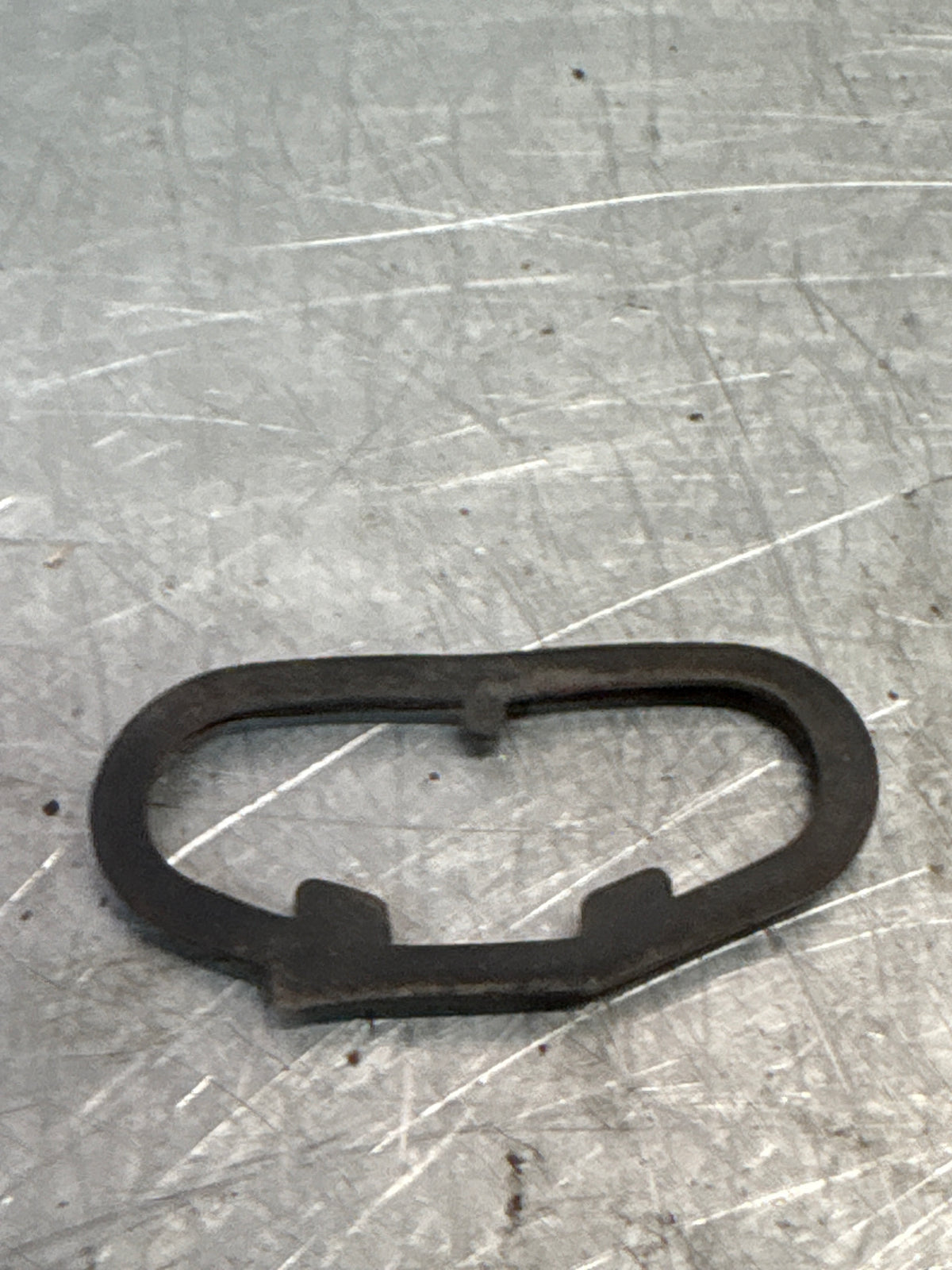 Porsche 928 / 924 / 944 / 968 left Door stop plate rubber seal 92853742502 used