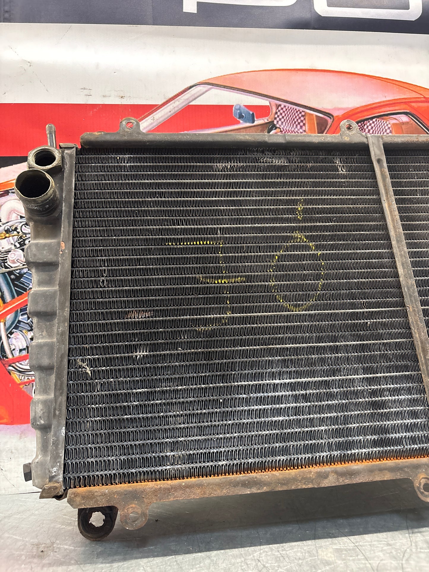 Porsche 924 radiator used 477121251A pressure tested
