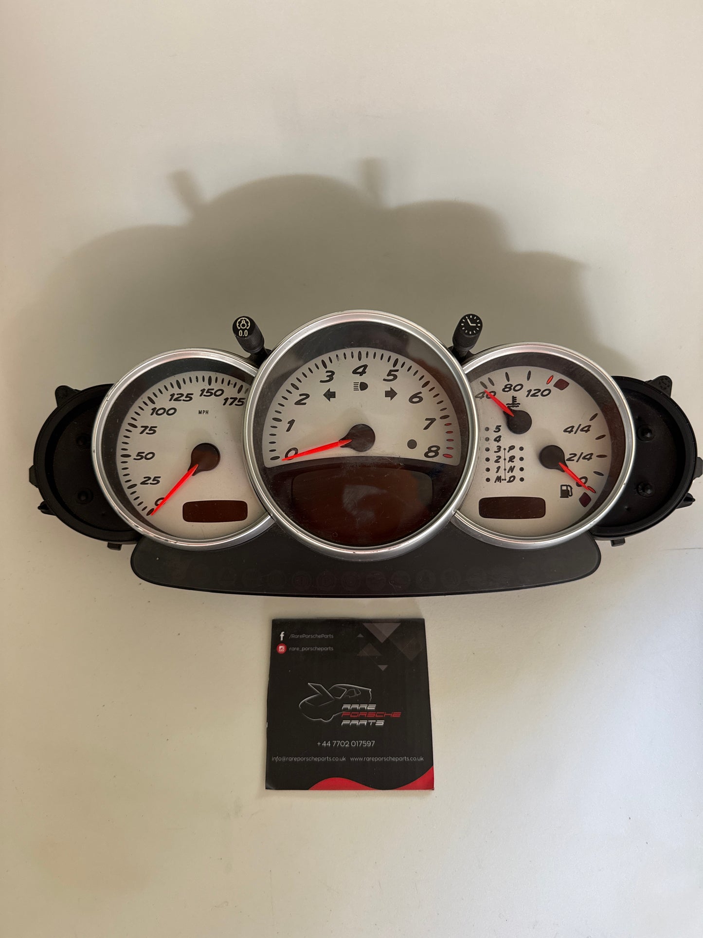 Porsche Boxter S 986 Instrument Cluster, unknown mileage 98664121801 used