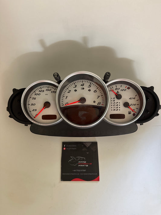 Porsche Boxter S 986 Instrument Cluster, unknown mileage 98664121801 used