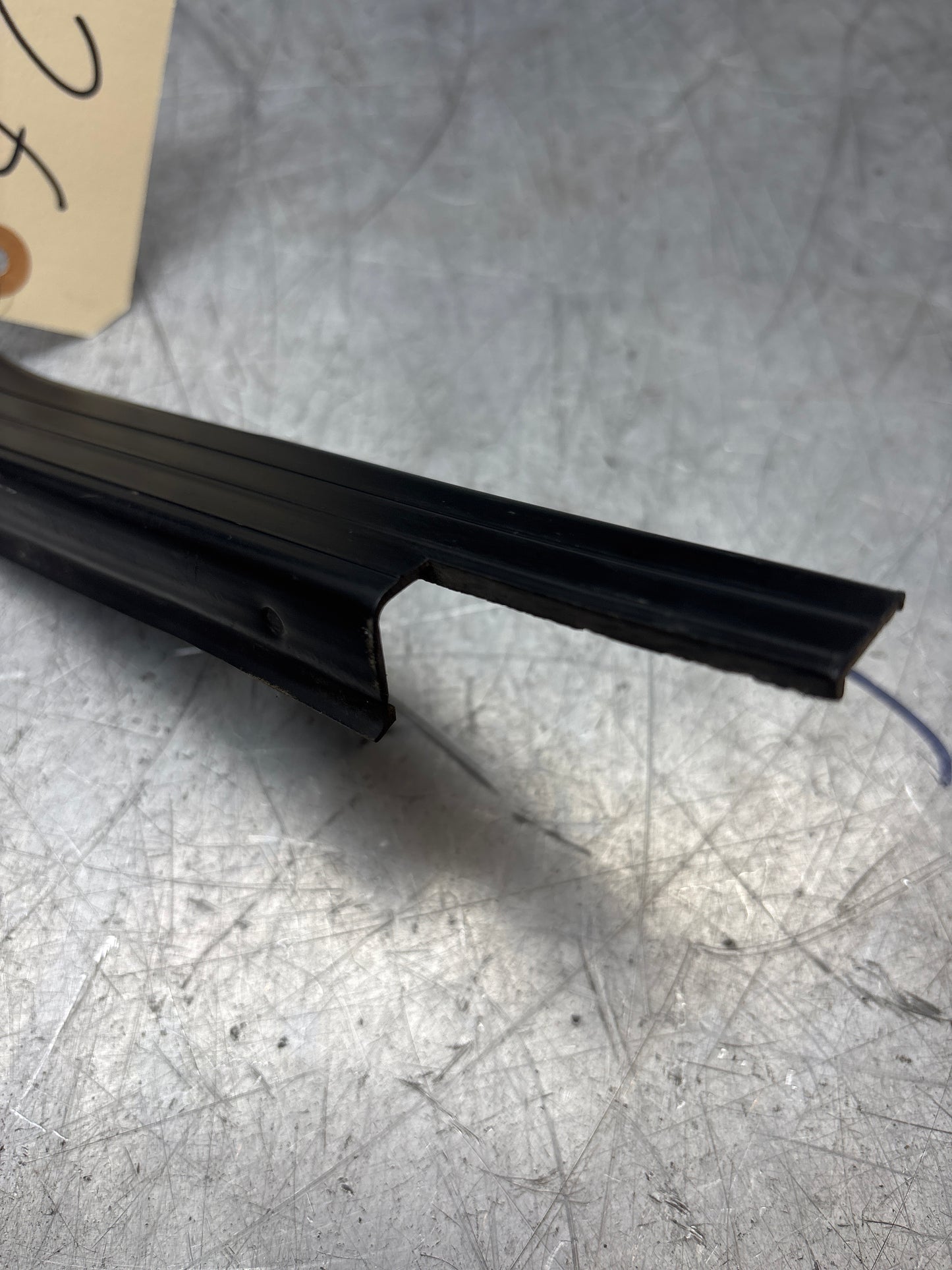 Porsche 944 convertible, cabrio left sill trim, scuff plate used 94455112100 no cracks