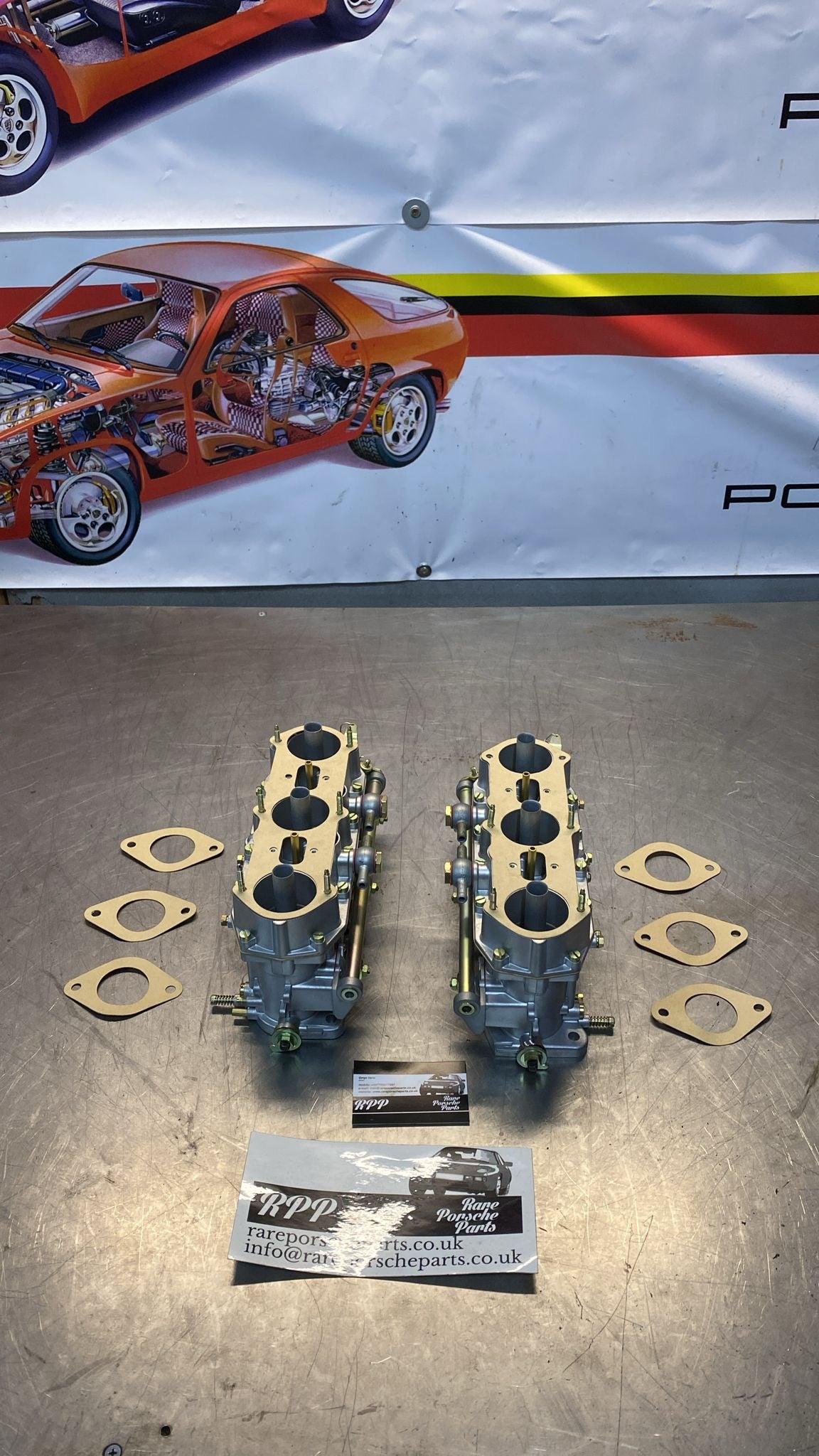 Porsche 911 Zenith 40 Tin Completely rebuilt carburetors