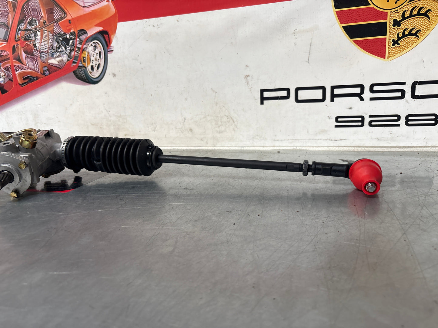Porsche 924S/944 Power steering rack, LHD 94434701122, refurbished