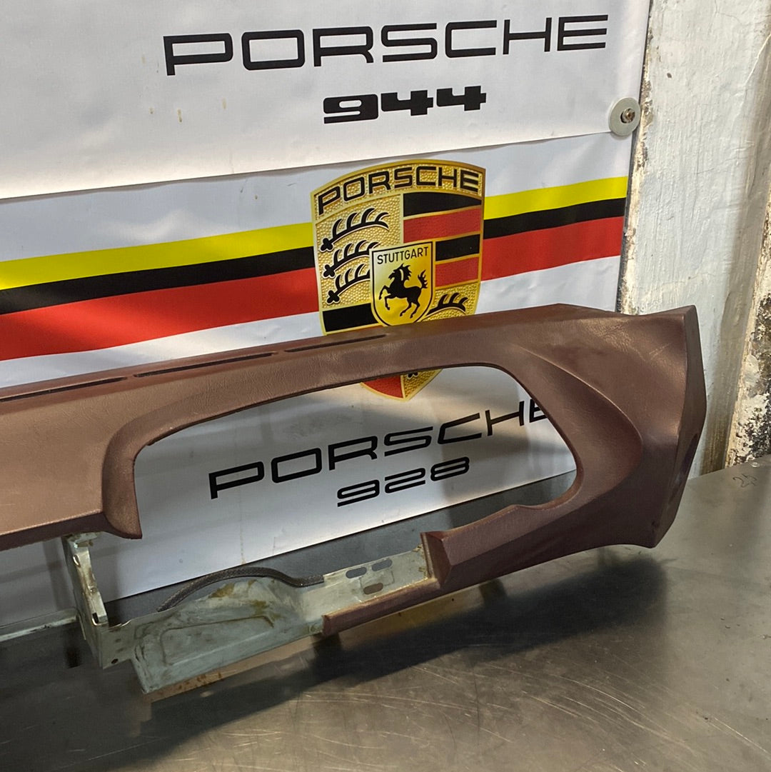 Porsche 928 dashboard, burgundy, RHD, used