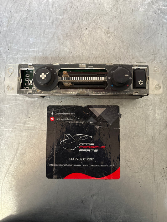 Porsche 944 climate heater control switch unit with air con 86-92 years. 94465302104 used