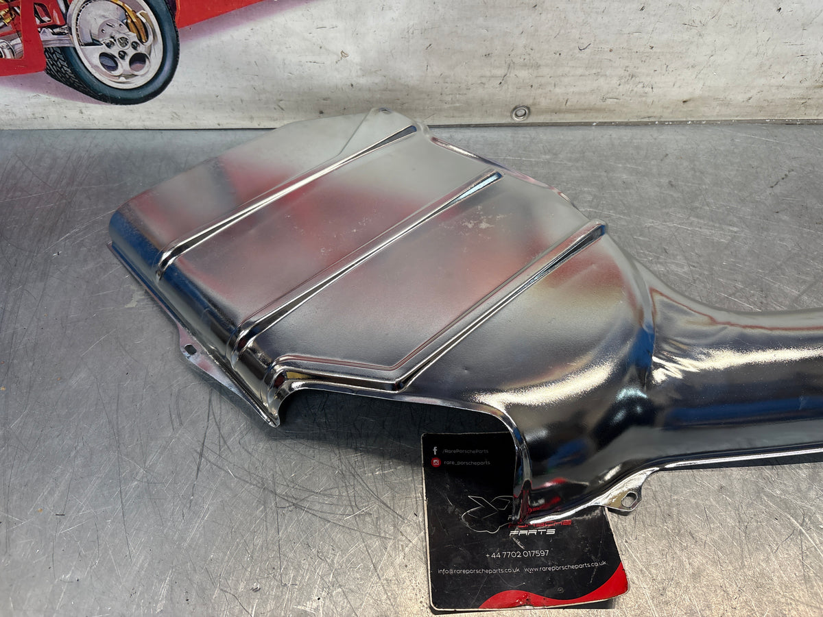 Porsche 928 S / S4 rear heat shield protection plate, refurbished 92850493204