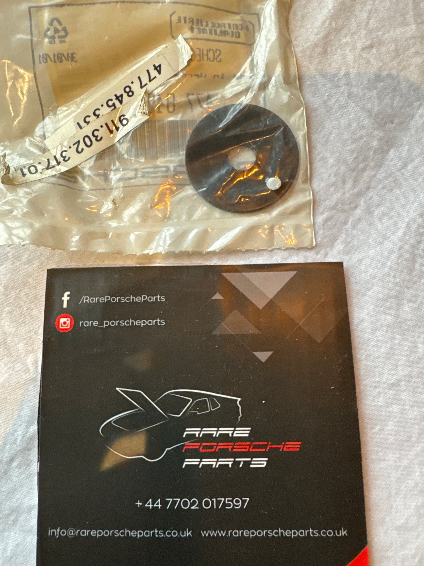 Porsche 944 washer 477845331 NOS