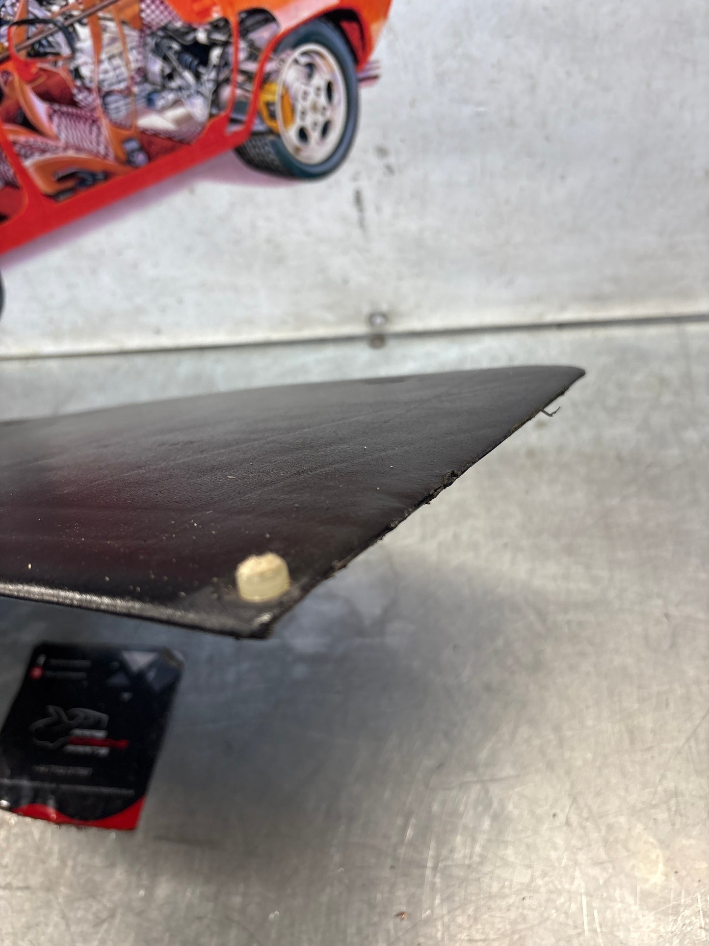 Porsche 928 sun roof headliner trim, black, used 92856406950KZ2