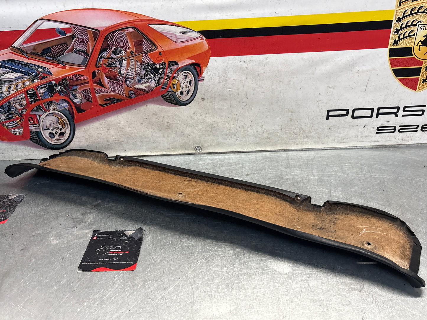 Porsche 924 944 sunroof mechanism trim panel Black 1984 onwards 94455594100