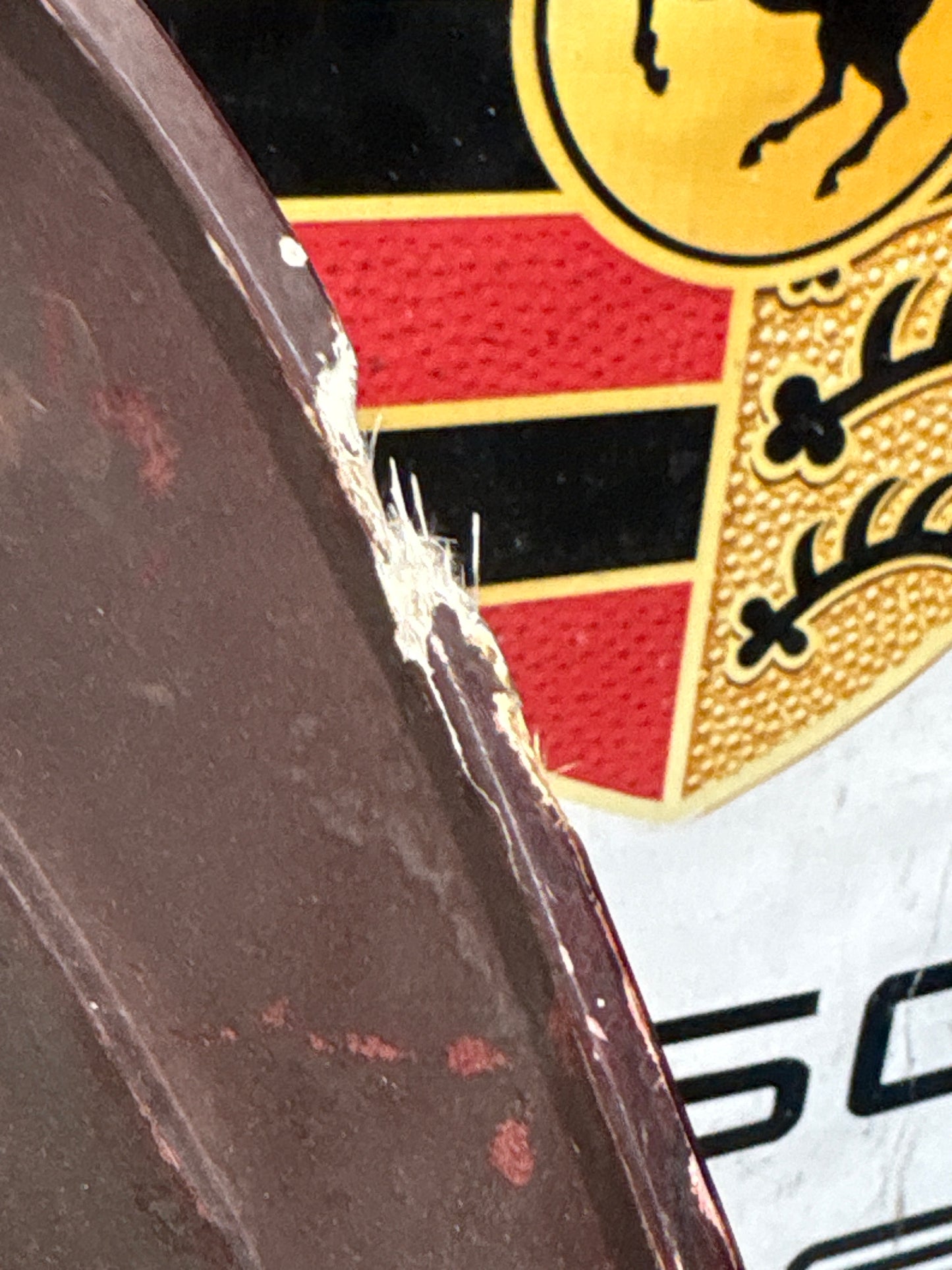 Porsche 944 rear bumper, used 93150538700
