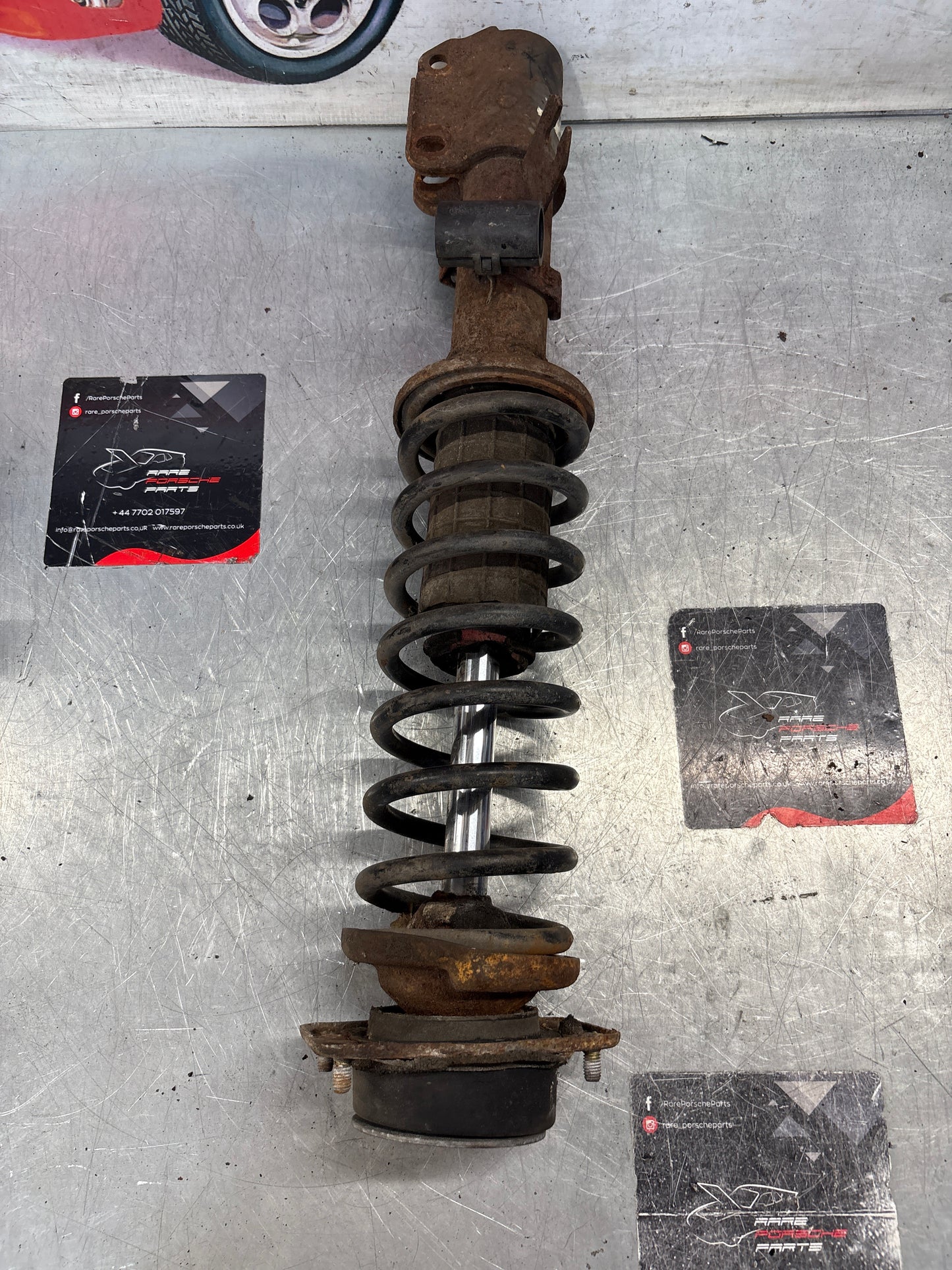 Porsche 944 S2 Right, Off Side suspension leg, 94434303219 used, used