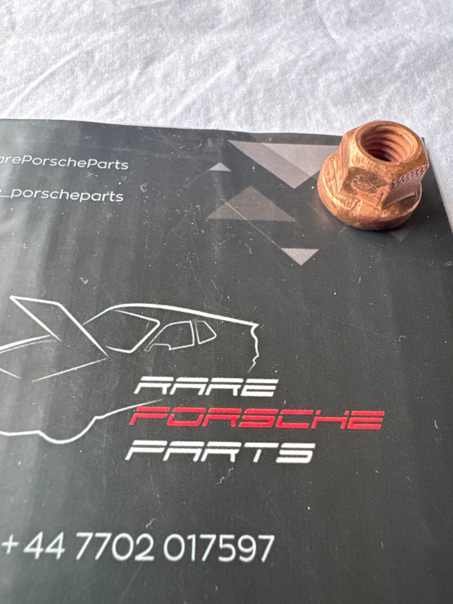 Porsche 955 /957 hexagon nut N90894602 NOS