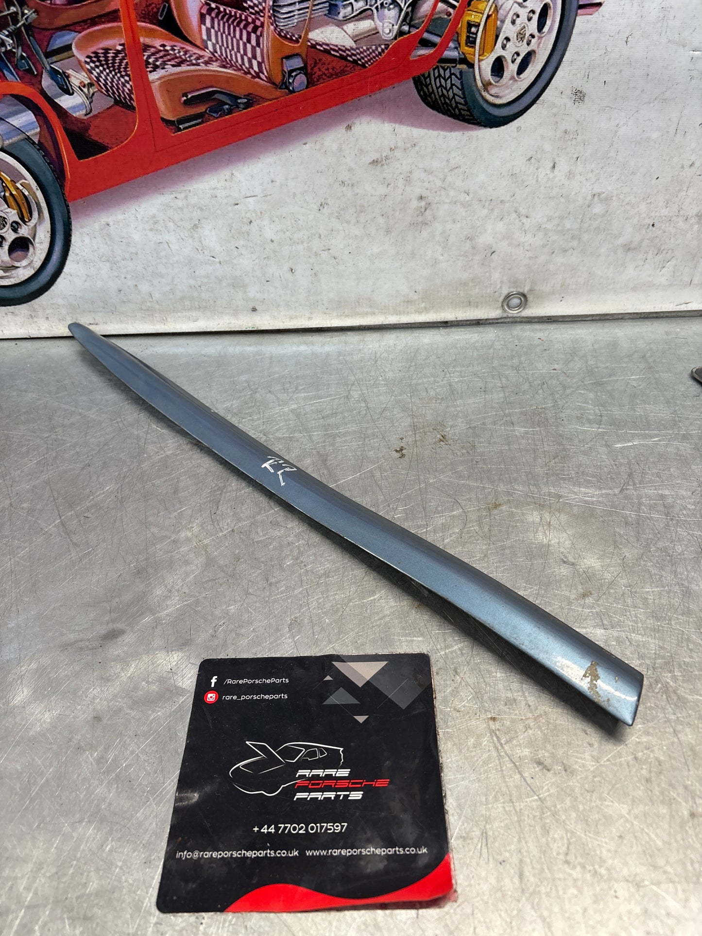 Porsche 928 Left Rear Protective Moulding, Used  92855904103