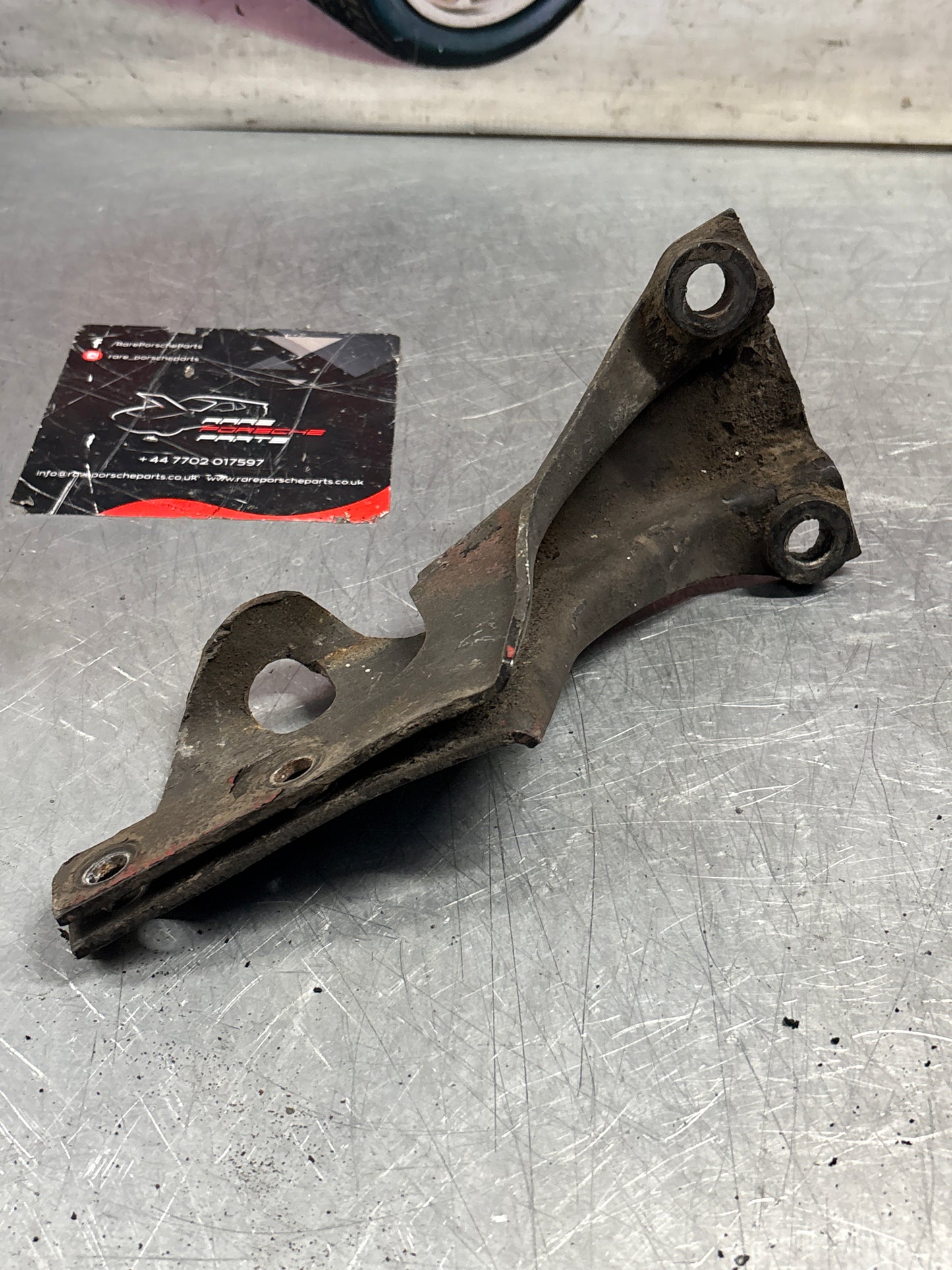 Porsche 928 protective bar towing mount, front, used for spares or repair 92834106402