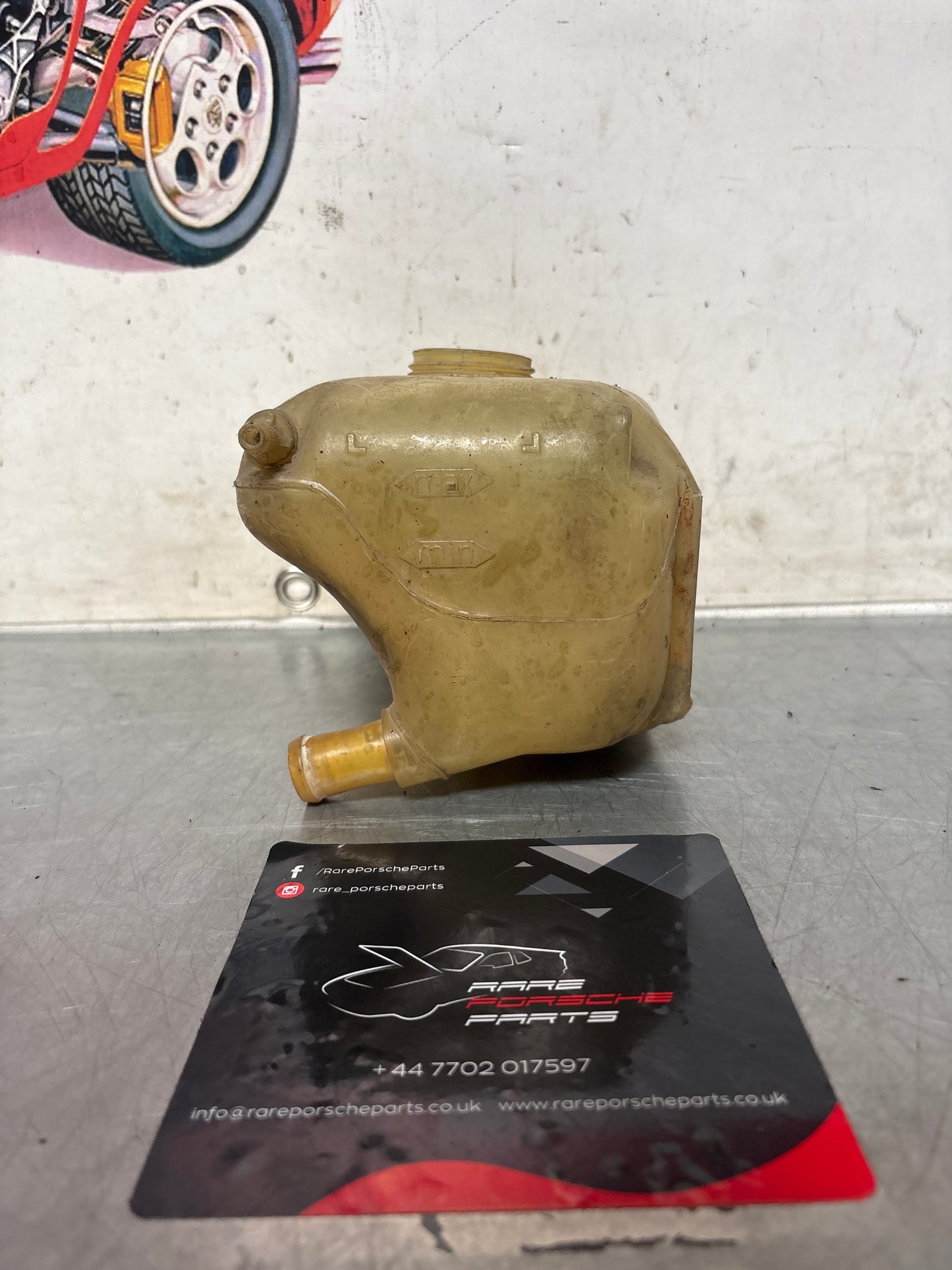 Porsche 924 Turbo Expansion tank, reservoir 93110626502 used