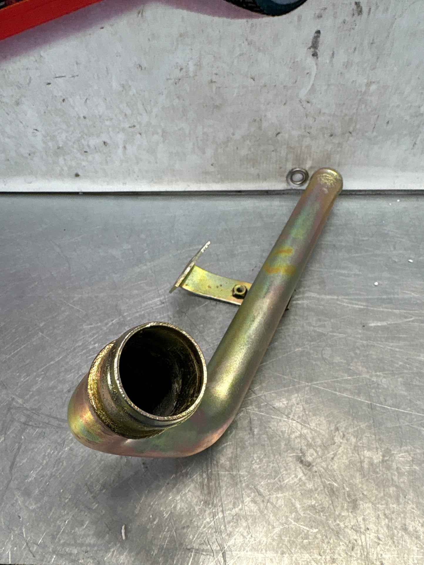 Porsche 924 turbo coolant Water tube pipe 93110605104 refurbished