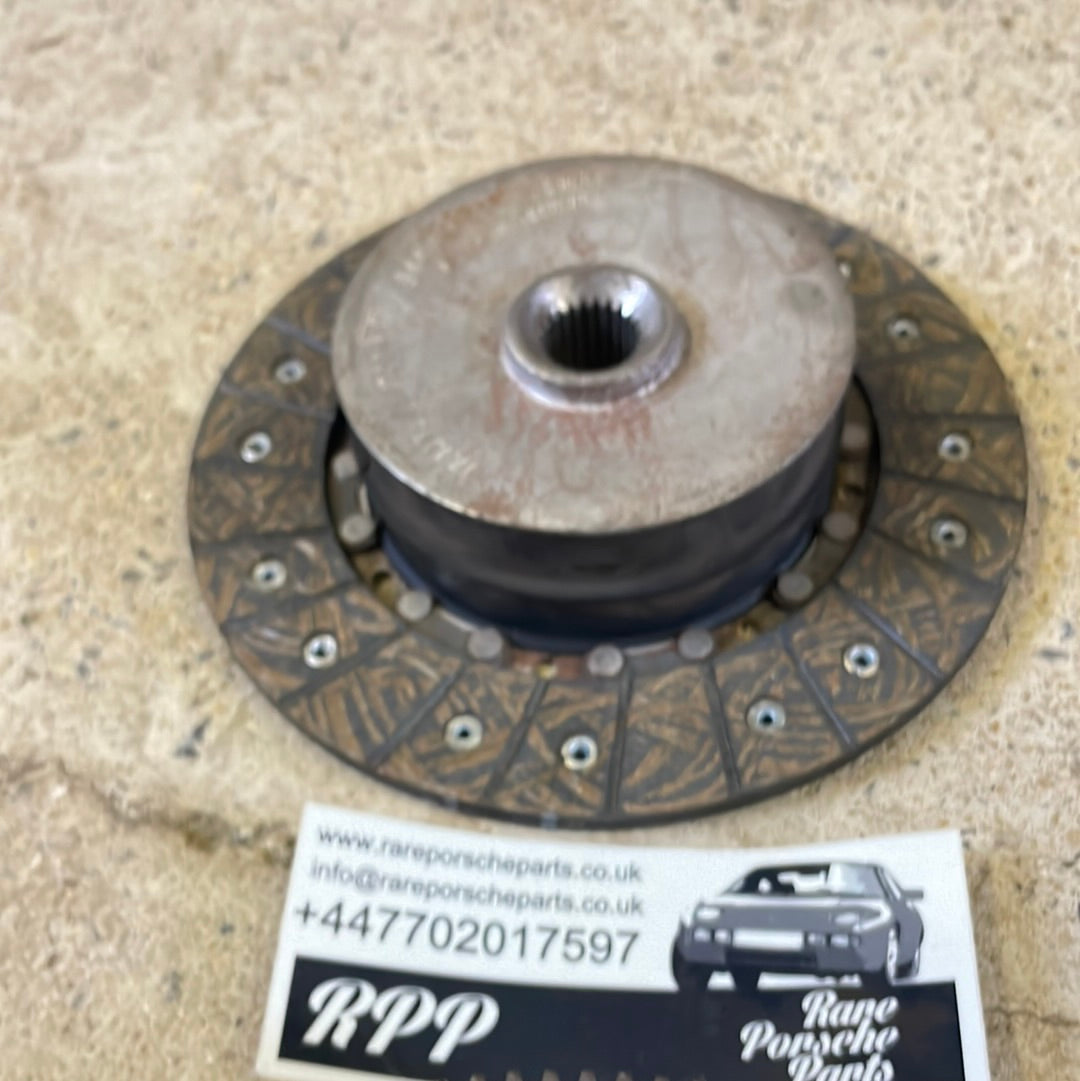 Porsche 944/924S pressure plate with 225mm rubber type disc, refurbished (without release bearing)