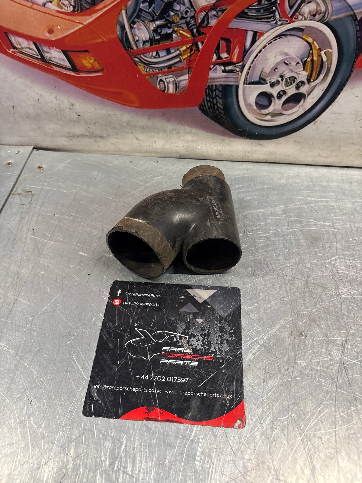 Porsche 924 Turbo Intermediate Piece, used 477820426