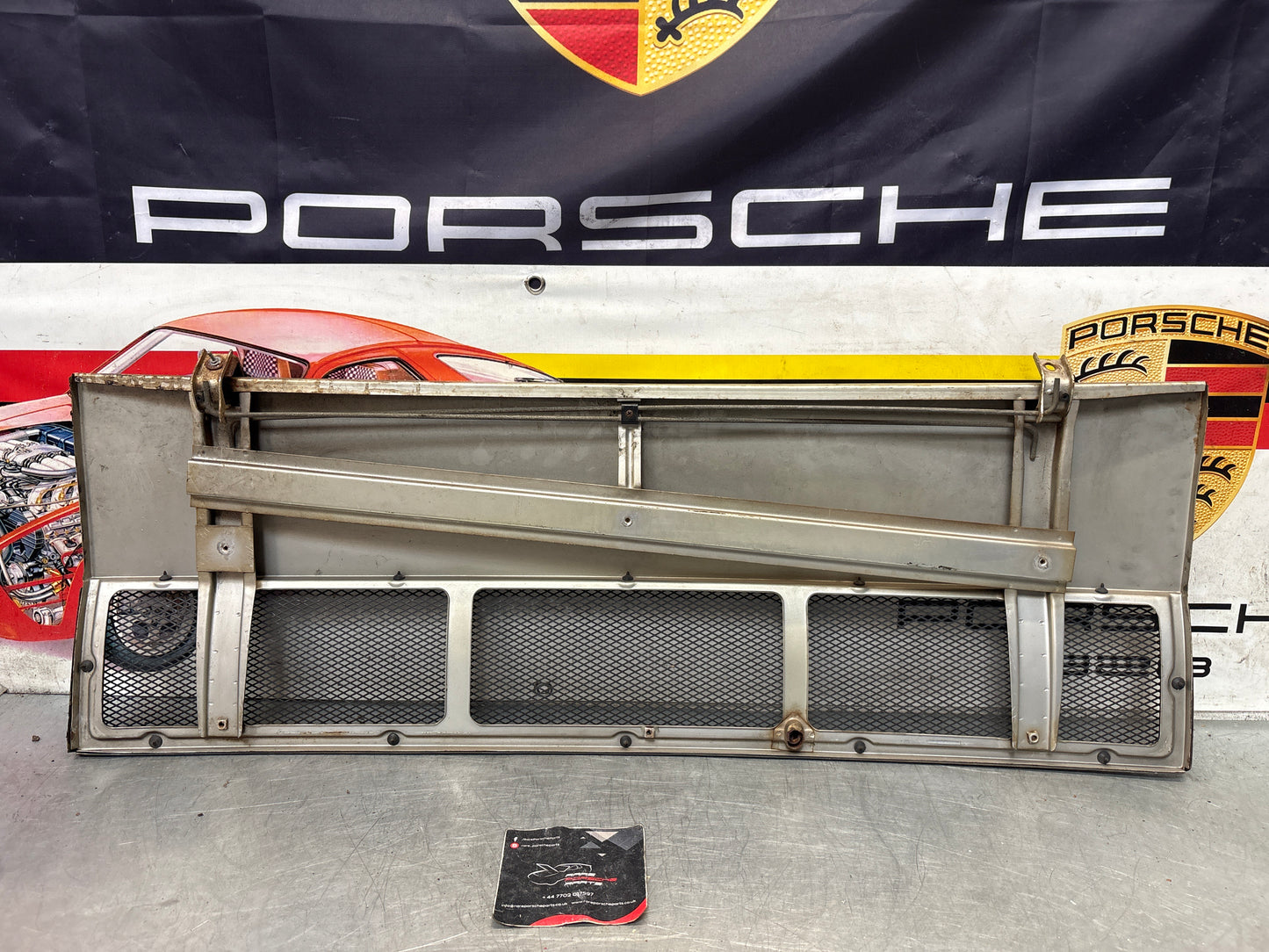 Porsche 914 rear bonnet engine lid cover, used 91451202210