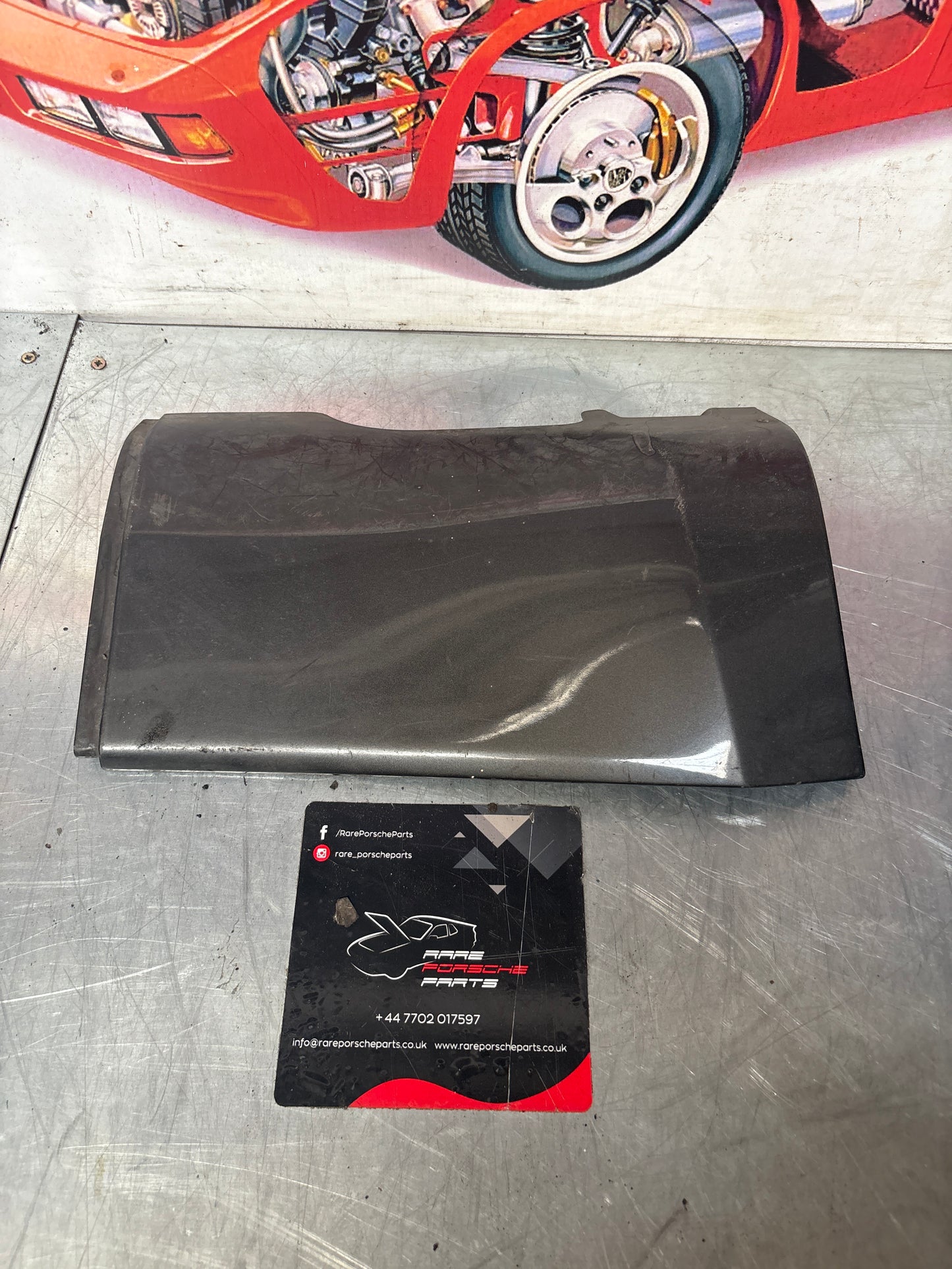 Porsche 968 left sill cover, used 94455917100